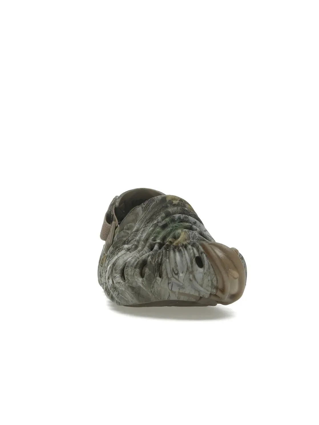 Мужские сабо с принтом камуфляж Crocs Pollex Clog — изображение 2 из 4, коричневый