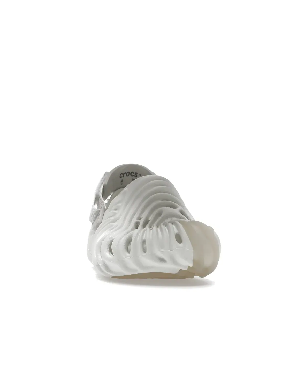Мужские сабо с уникальным дизайном Crocs Pollex Clog — изображение 2 из 4, белый
