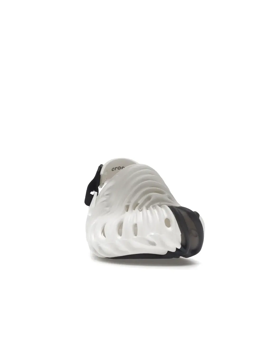 Мужские клоги Crocs Pollex Clog — изображение 2 из 4, белый/черный