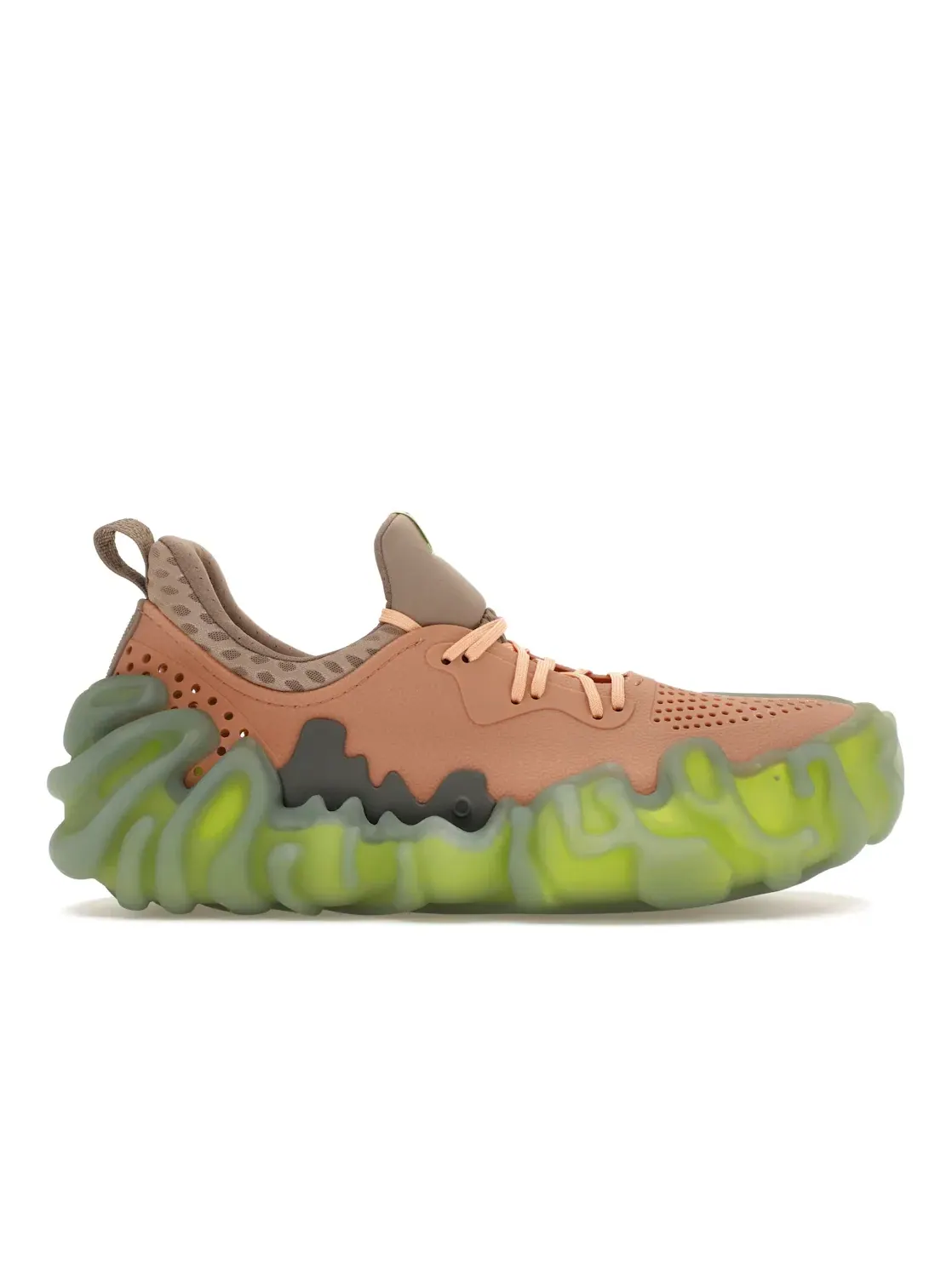 Мужские кроссовки Lifestyle с дизайном от Salehe Bembury Crocs Pollex Juniper — изображение 1 из 4, зеленый
