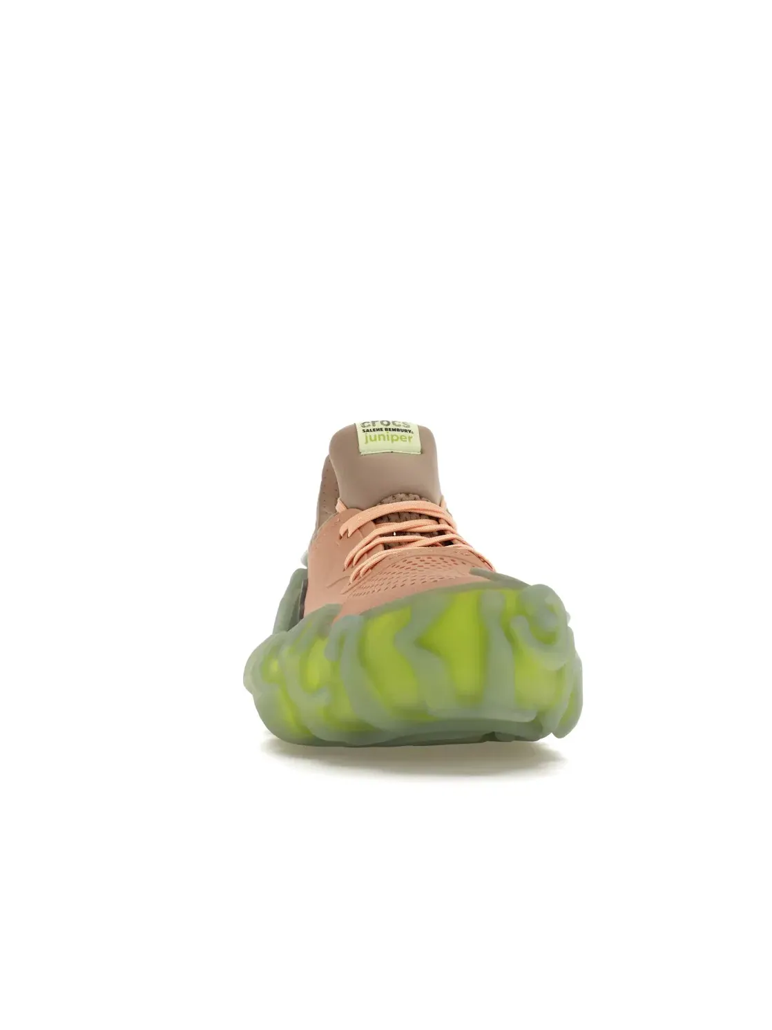 Мужские кроссовки Lifestyle с дизайном от Salehe Bembury Crocs Pollex Juniper — изображение 2 из 4, зеленый