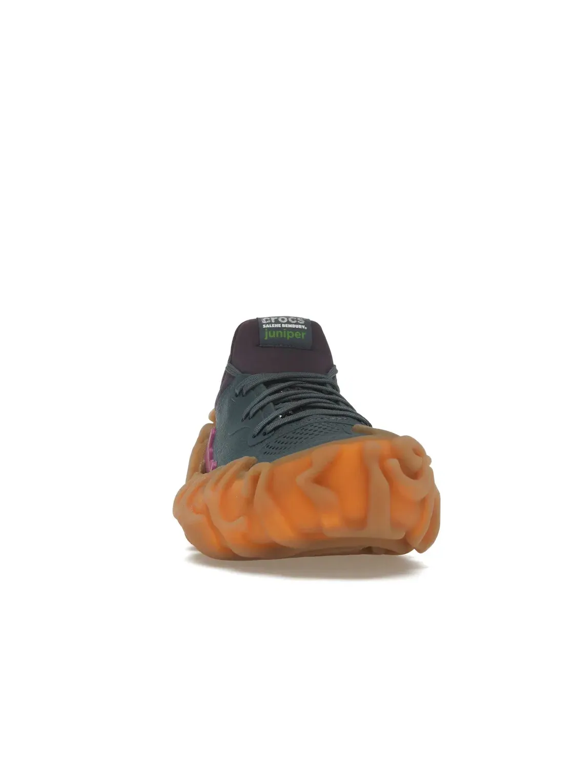 Мужские кроссовки с уникальным дизайном Crocs Pollex Juniper — изображение 2 из 4, синий/оранжевый/розовый