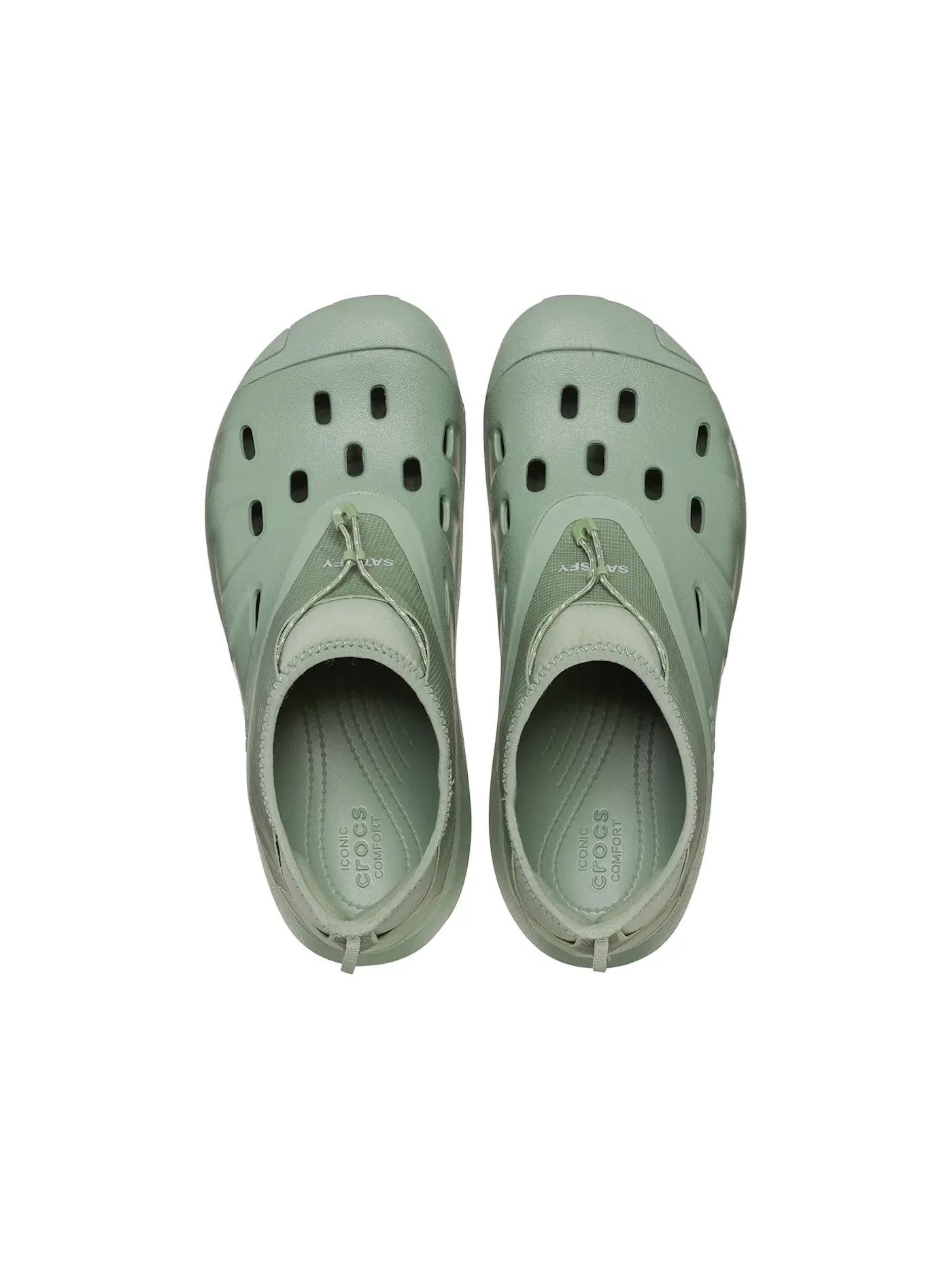 Мужские кроссовки без шнурков Crocs Quick Trail Low — изображение 2 из 2, мох