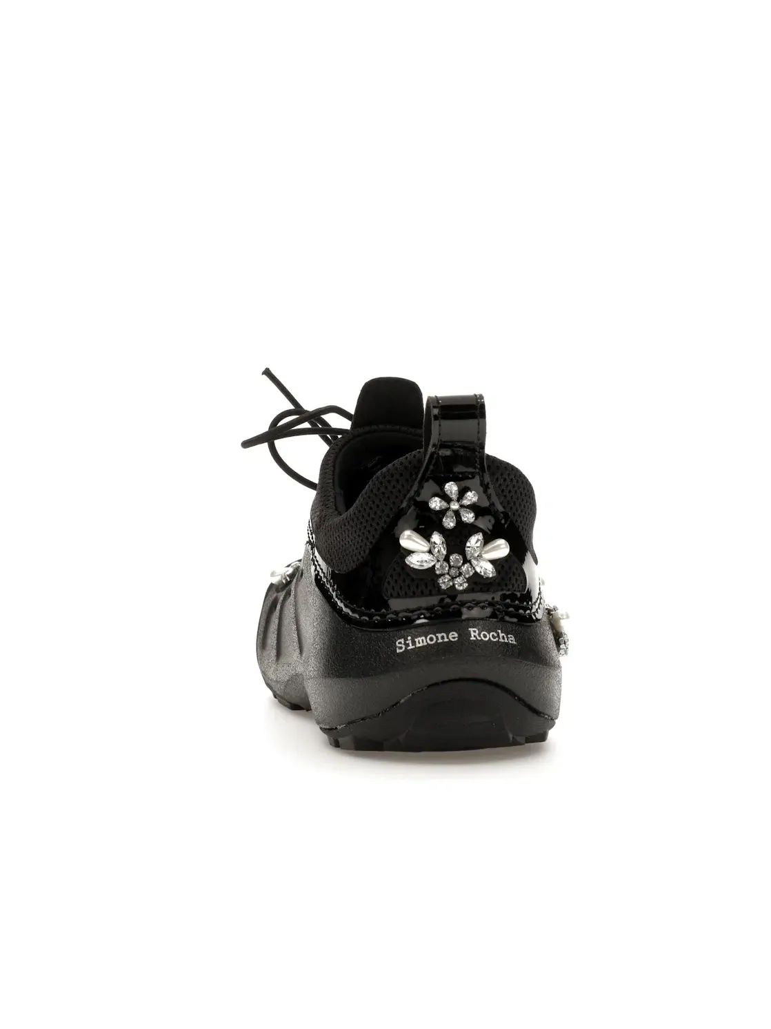 Мужские кроссовки с коллаборацией Simone Rocha Crocs Quick Trail — изображение 4 из 4, черный