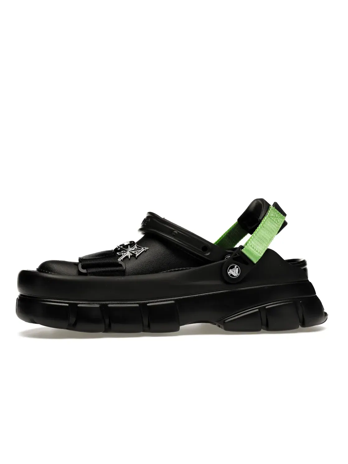 Мужские сабо Crocs Classic Clog SANKUANZ — изображение 3 из 4, черный/черный