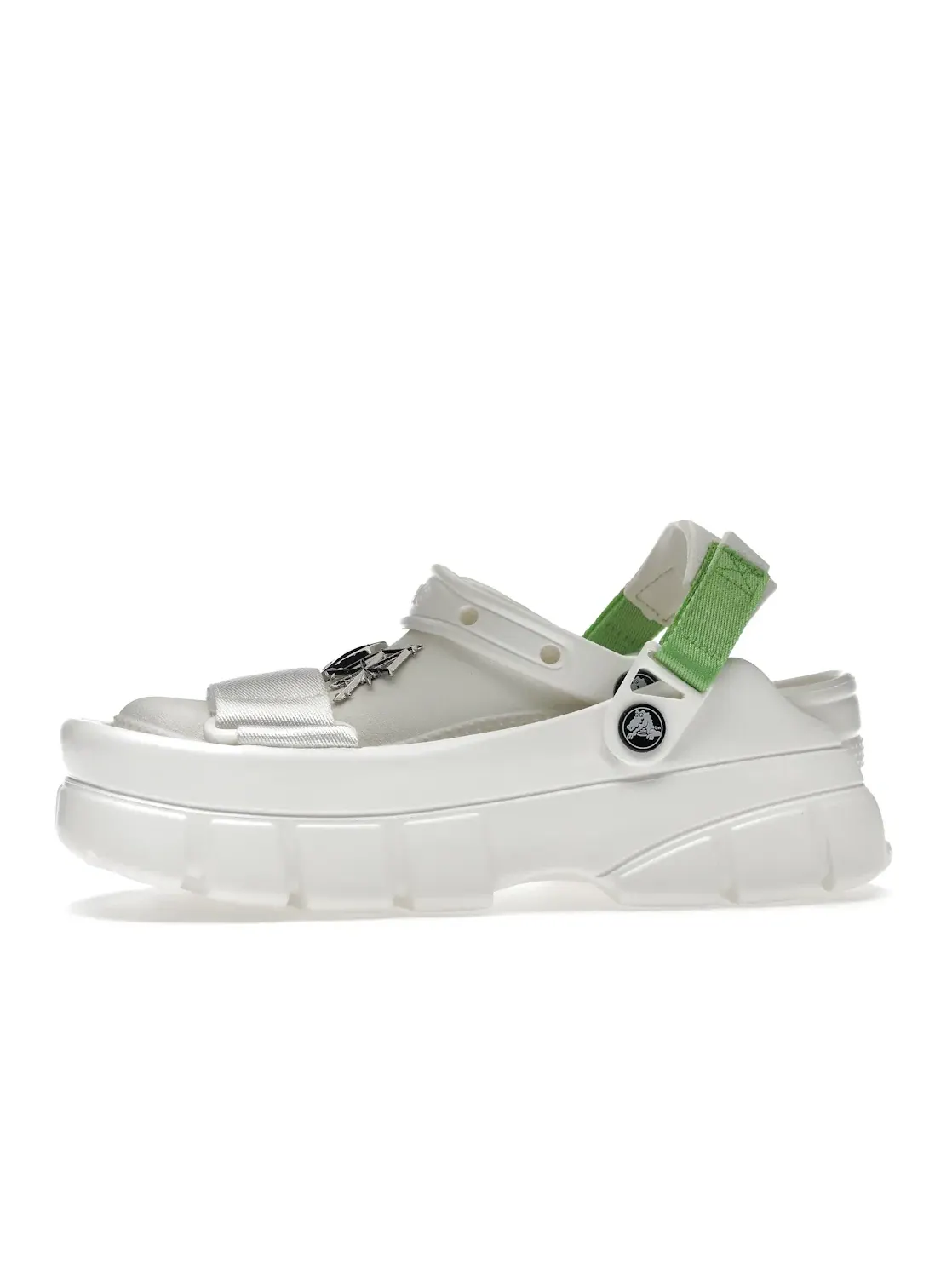 Мужские сабо Classic Clog Crocs — изображение 3 из 4, белый/белый