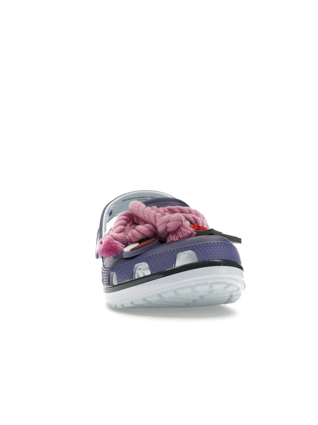 Мужские сабо с принтом Crocs Classic Clog Naruto Sasuke Crocs — изображение 2 из 4, синий/фиолетовый