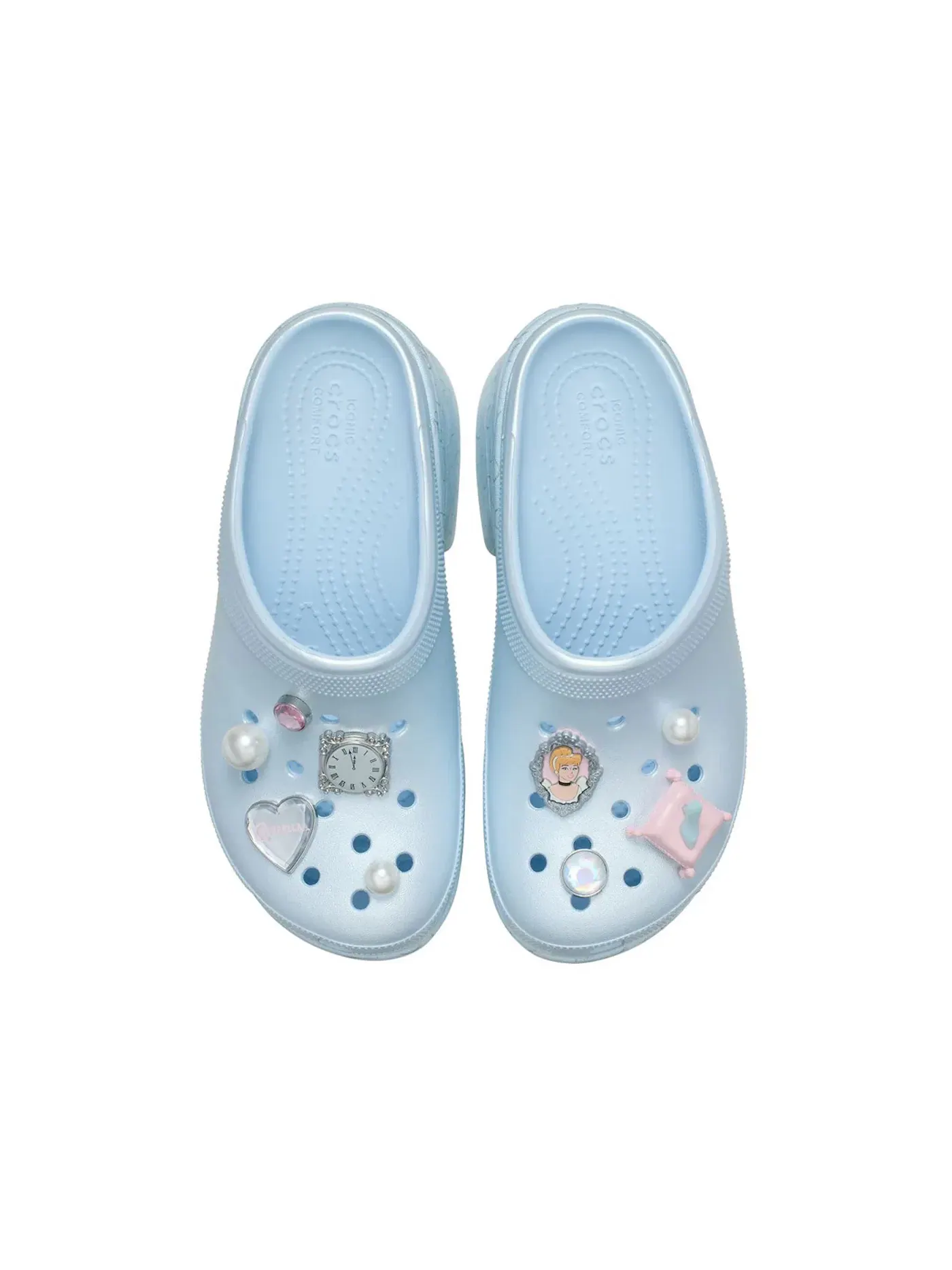 Мужские сабо Siren Clog Disney Cinderella 75th Anniversary Crocs — изображение 2 из 2, синий