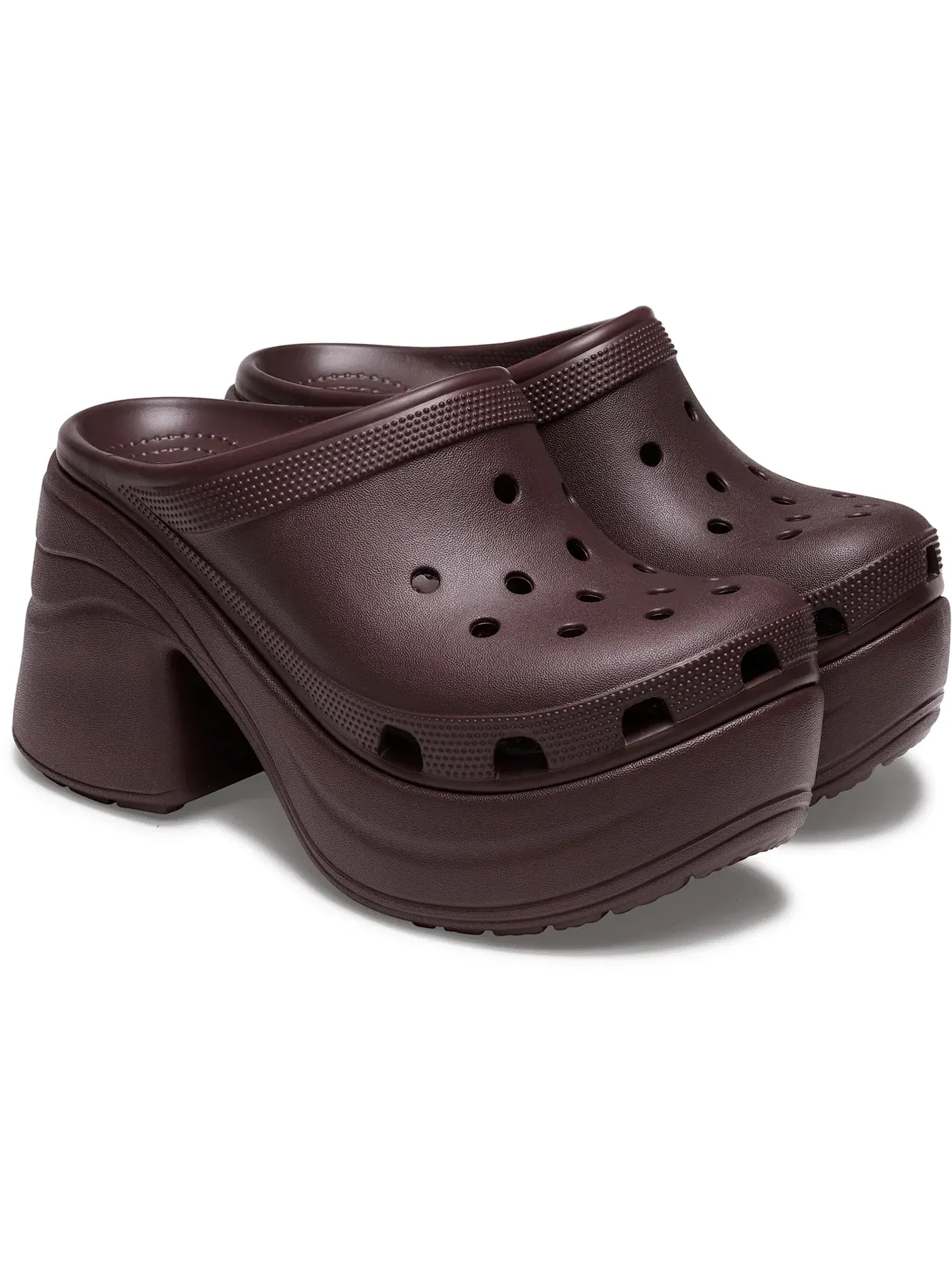 Мужские сабо Siren Clog Crocs — изображение 2 из 3, коричневый