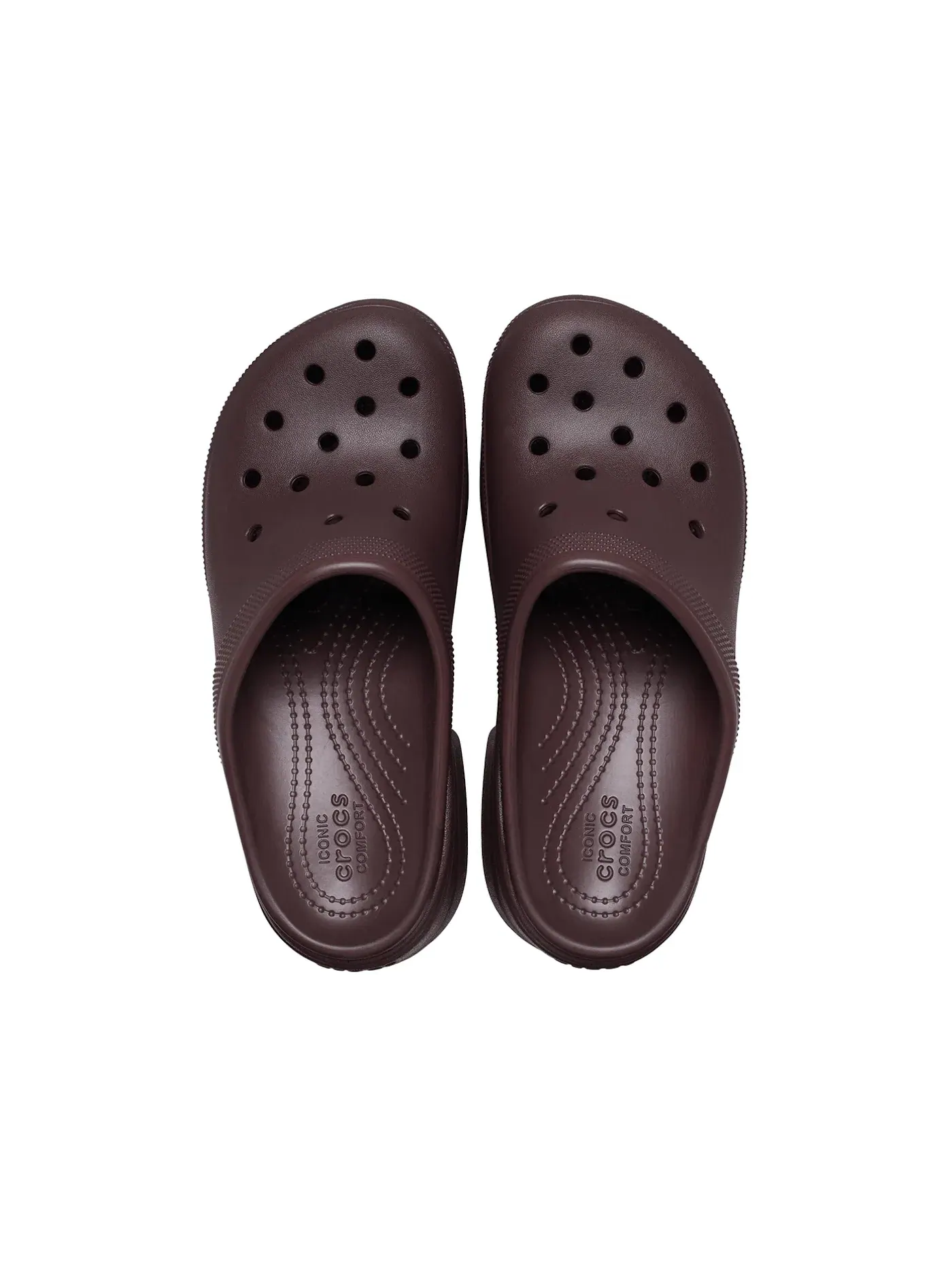 Мужские сабо Siren Clog Crocs — изображение 3 из 3, коричневый