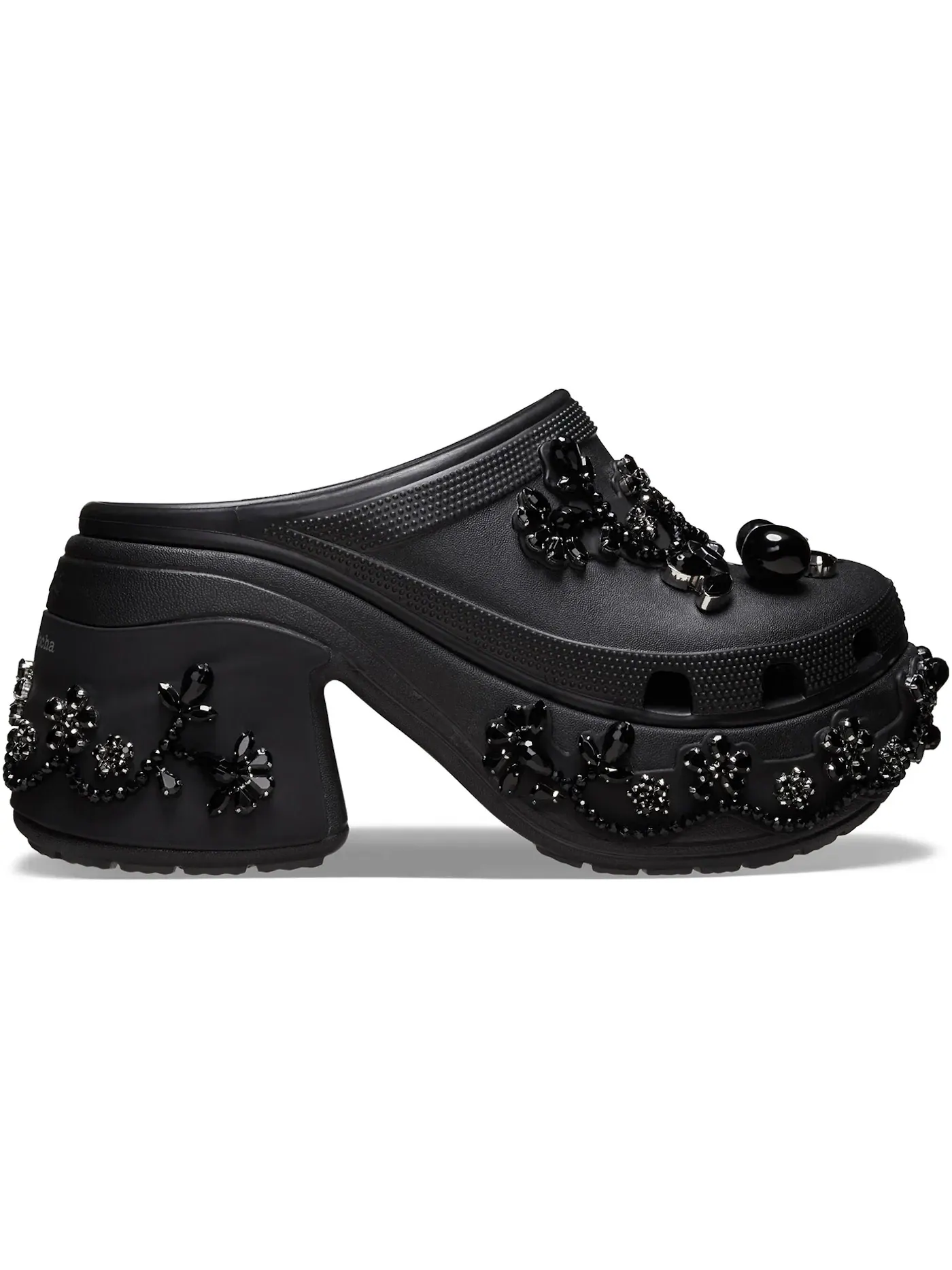 Мужские сабо с платформой Crocs Siren Clog — изображение 1 из 3, черный