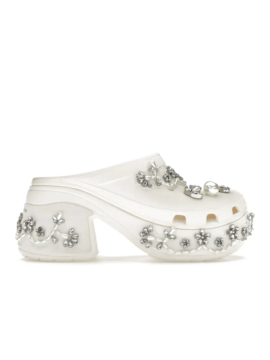 Мужские сабо с платформой Crocs Siren Clog — изображение 1 из 4, мел