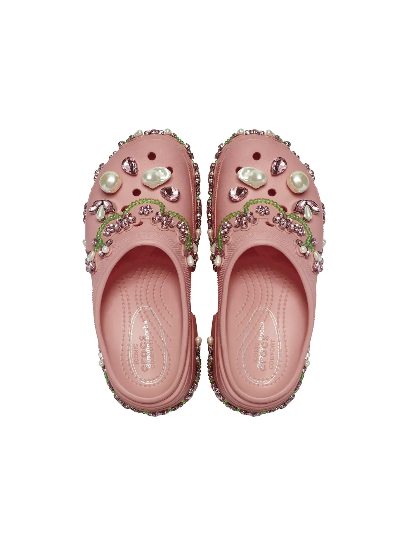 Мужские сабо Siren Clog Crocs — изображение 2 из 2, розовый