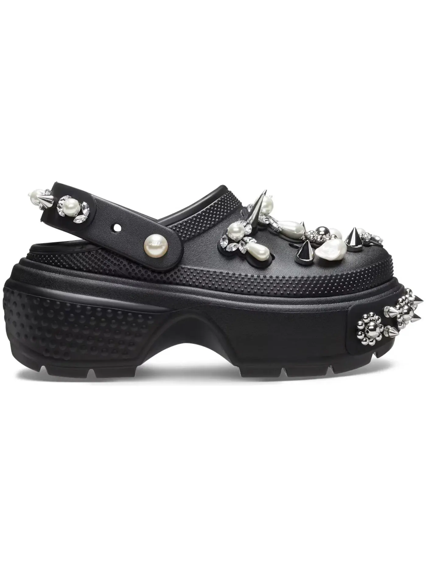 Женские сабо Crocs Stomp Clog — изображение 1 из 2, черный