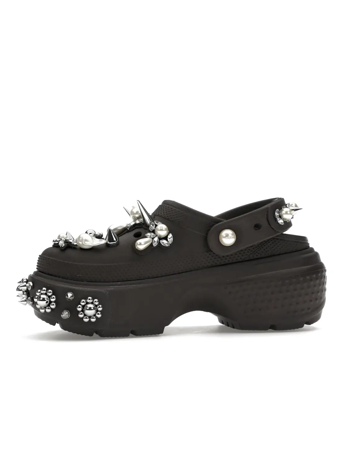 Унисекс сабо-кроксы Crocs Stomp Clog Crocs — изображение 3 из 4, эспрессо
