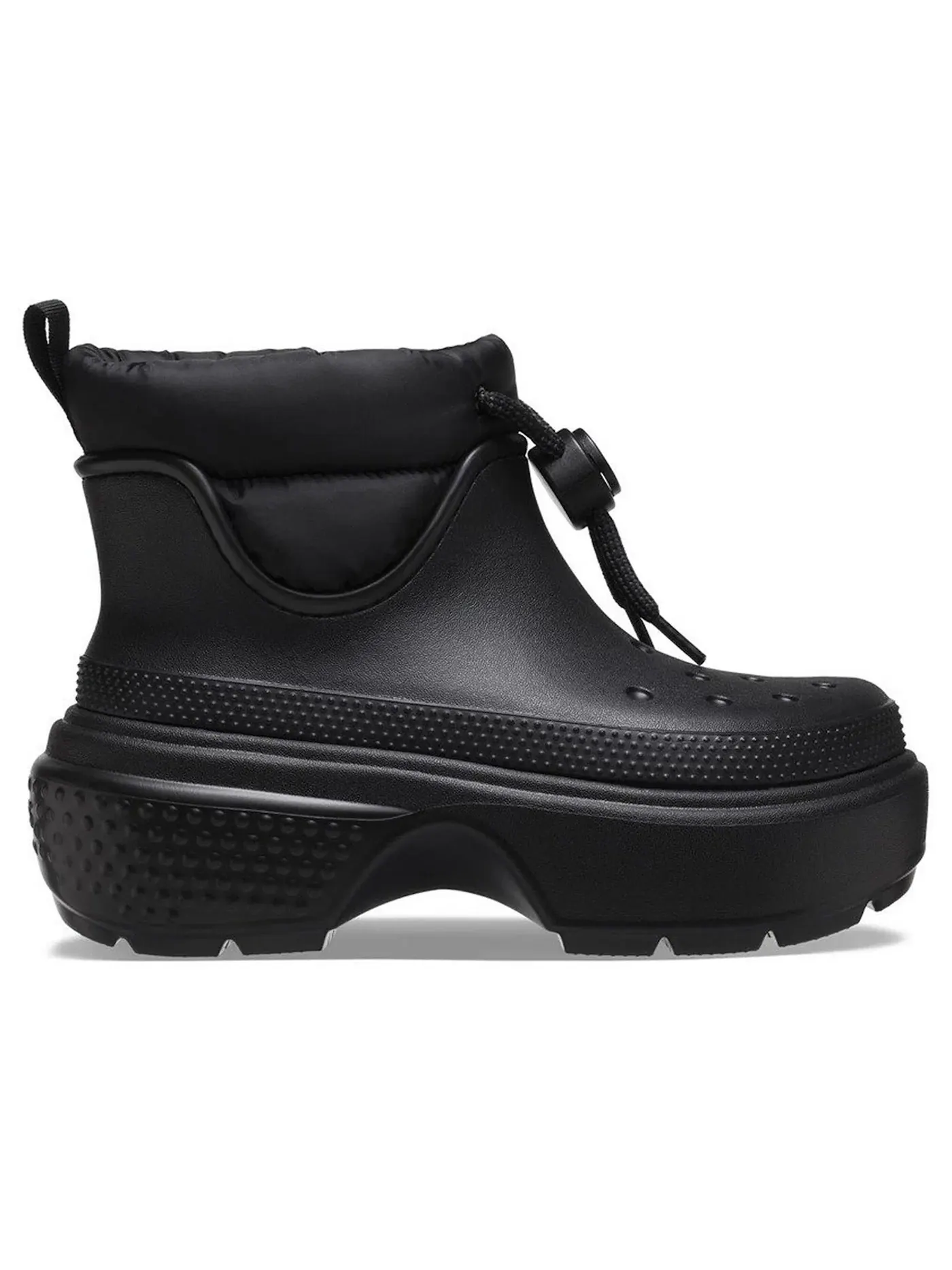 Мужские ботинки Crocs Stomp Puff Boot — изображение 1 из 1, черный