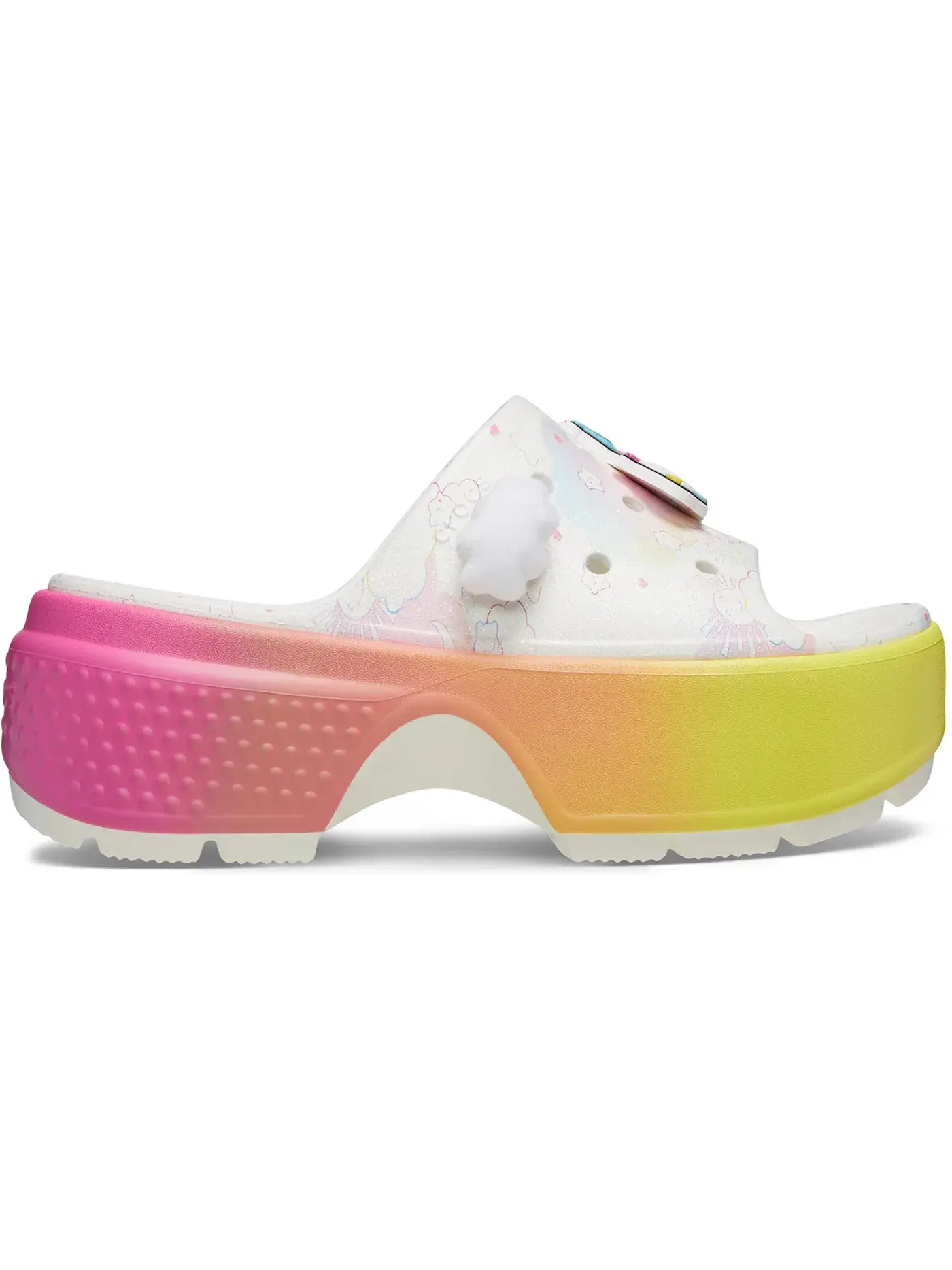 Мужские шлепанцы Crocs Stomp Slide — изображение 1 из 2, белый