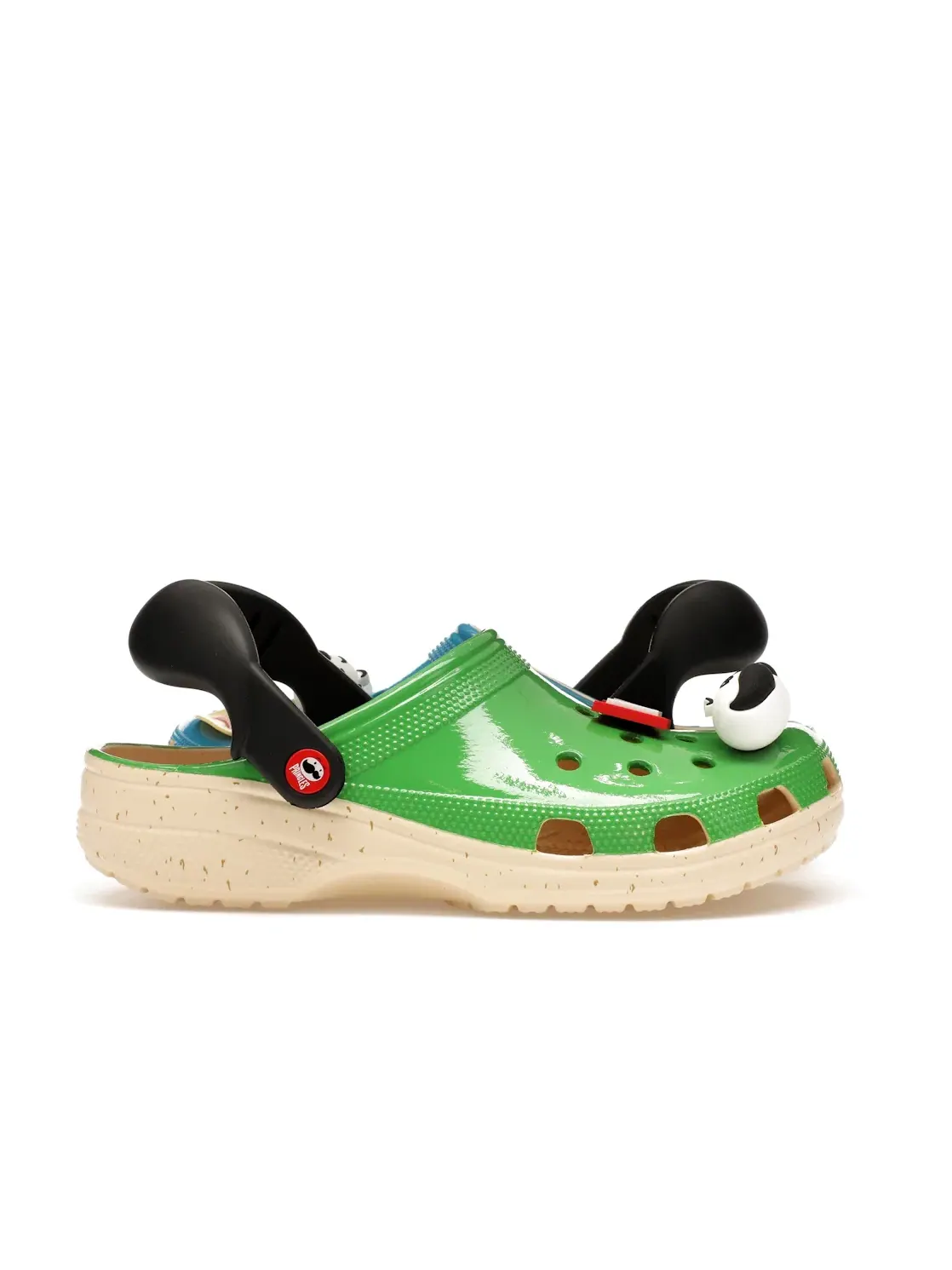 Мужские клоги Classic Clog Crocs — изображение 1 из 4, синий/зеленый