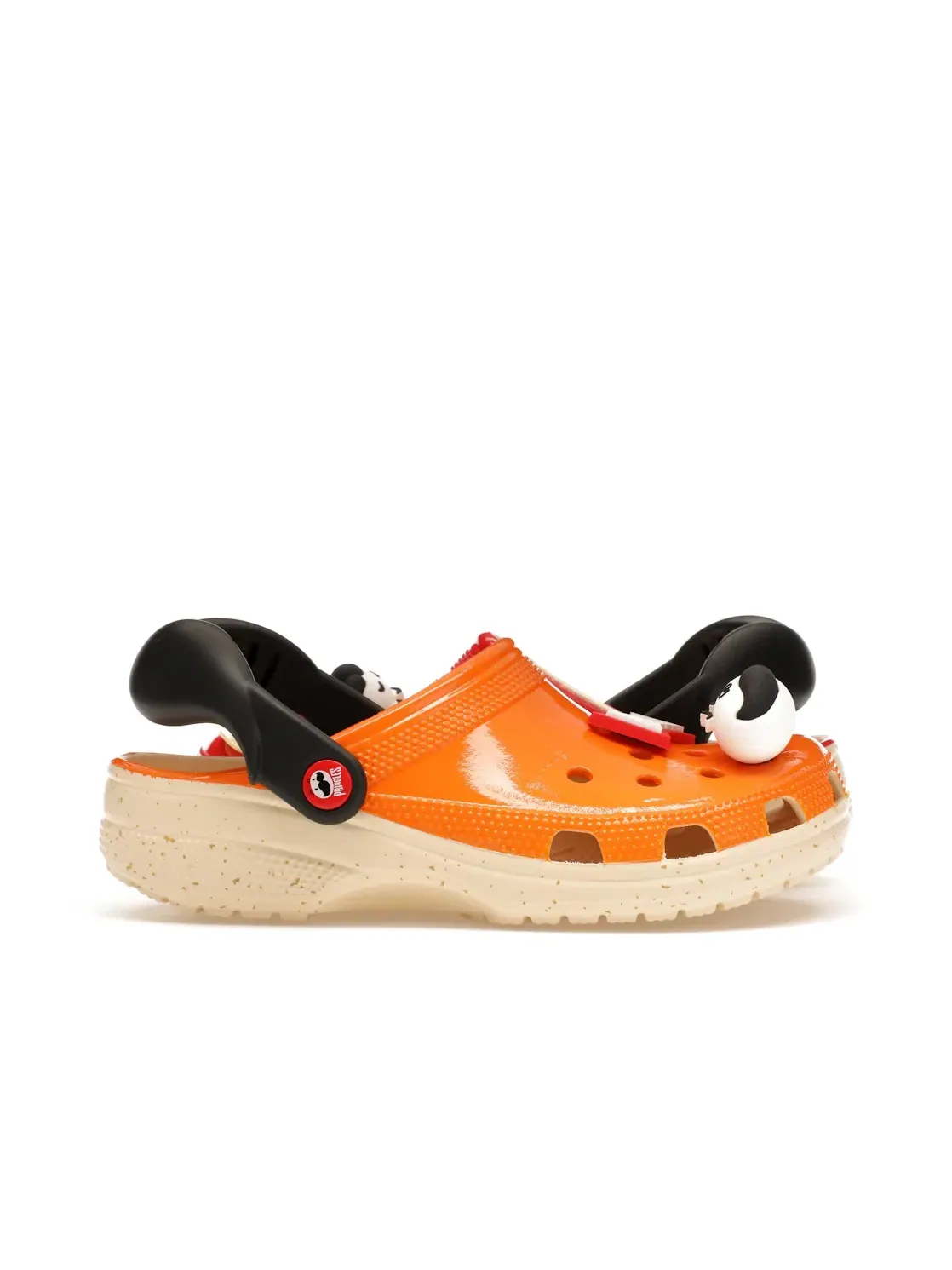 Мужские сабо-клоги Pringles Red Orange Crocs — изображение 1 из 4, красный/оранжевый