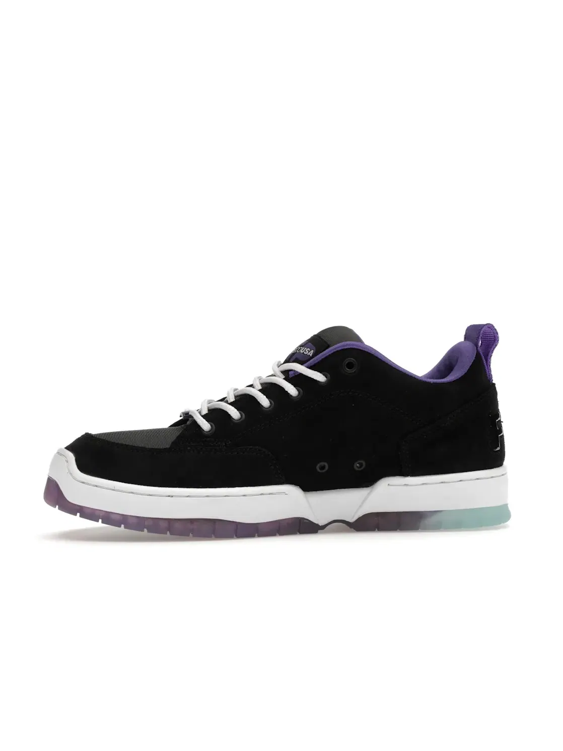 Мужские кроссовки Lifestyle DC Clocker 2 DC Shoes — изображение 3 из 4, черный фиолетовый