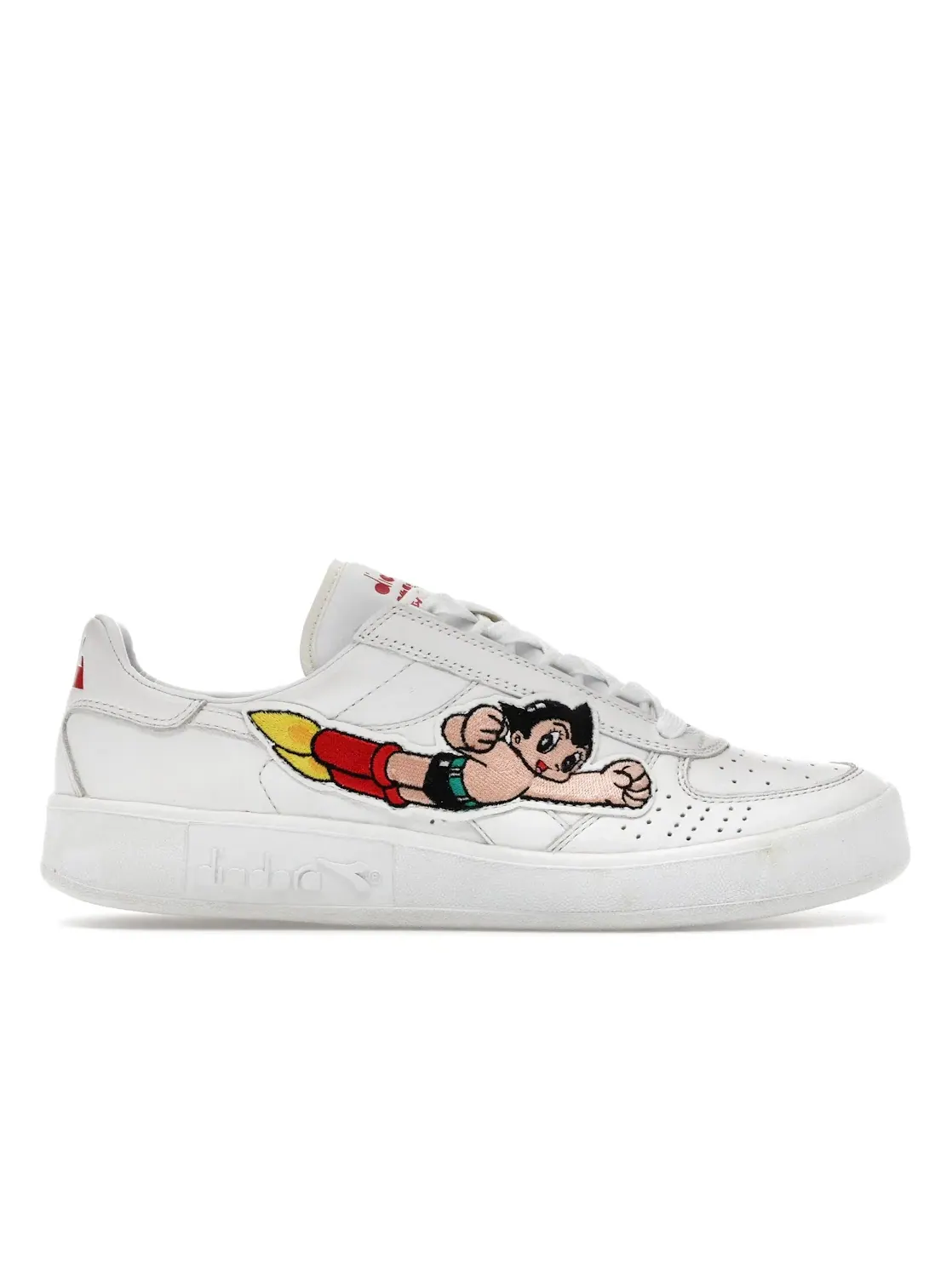 Мужские кроссовки с принтом Diadora B. Elite Bait x Astro Boy — изображение 1 из 4, белый/красный