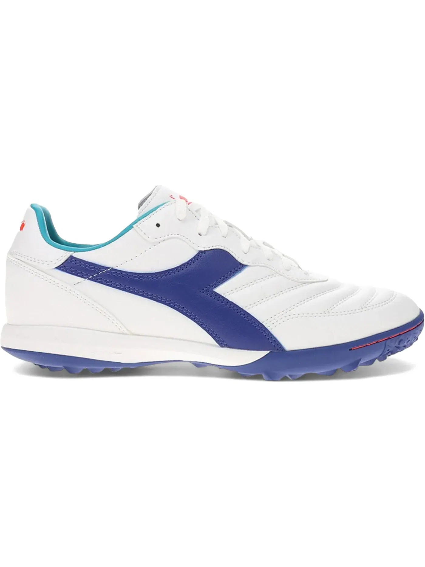 Мужские кроссовки с резиновой подошвой Diadora Brasil 2 R TF — изображение 1 из 1, белый/темно-синий