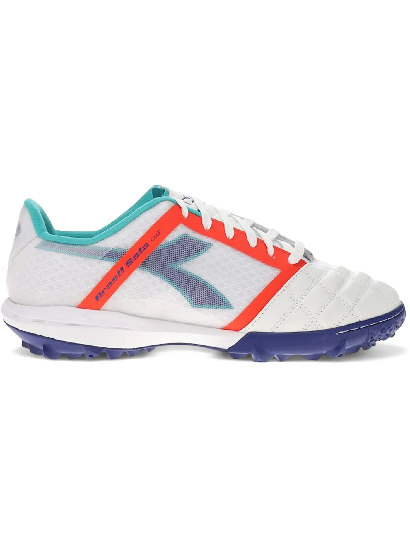 Мужские кроссовки для футзала Diadora Brasil Sala Cup TF — изображение 1 из 1, белый/темно-синий