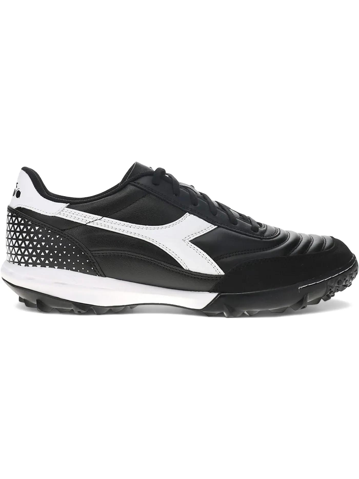 Мужские кроссовки для футбола на траве Diadora Calcetto GR LT TF — изображение 1 из 1, черный/белый