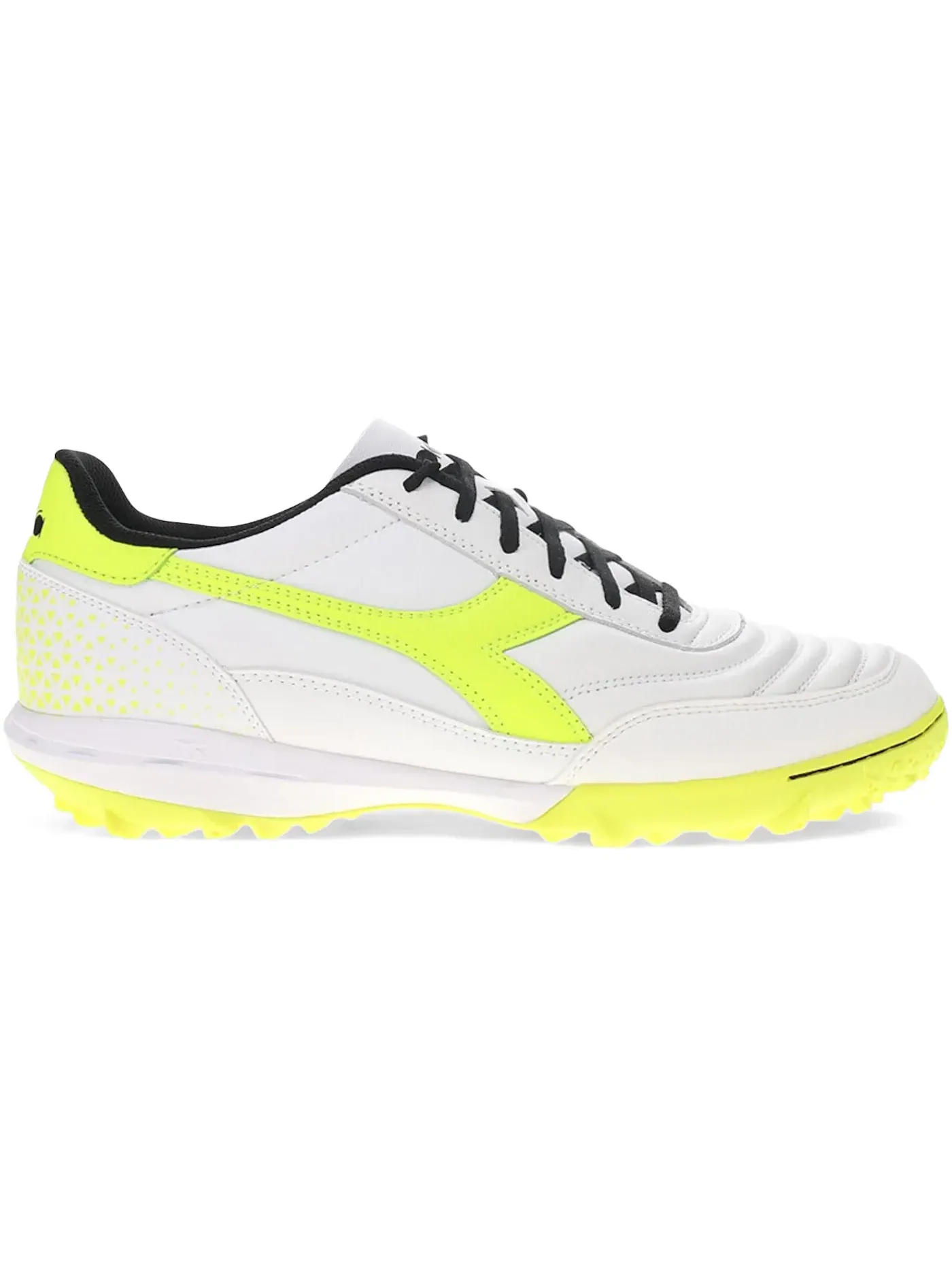 Мужские кроссовки для футбола Diadora Calcetto GR LT TF — изображение 1 из 1, белый/желтый