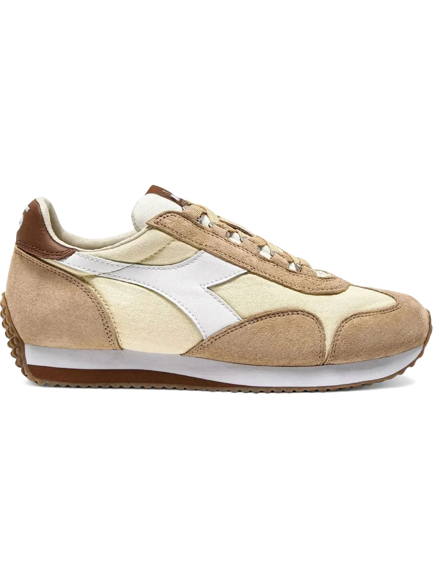 Мужские кроссовки для повседневной носки Diadora Equipe Canvas SW Evo Diadora — изображение 1 из 1, кремовый