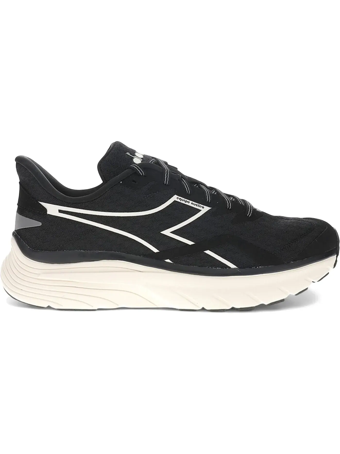Мужские кроссовки для бега Equipe Nucleo Diadora — изображение 1 из 1, черный/белый