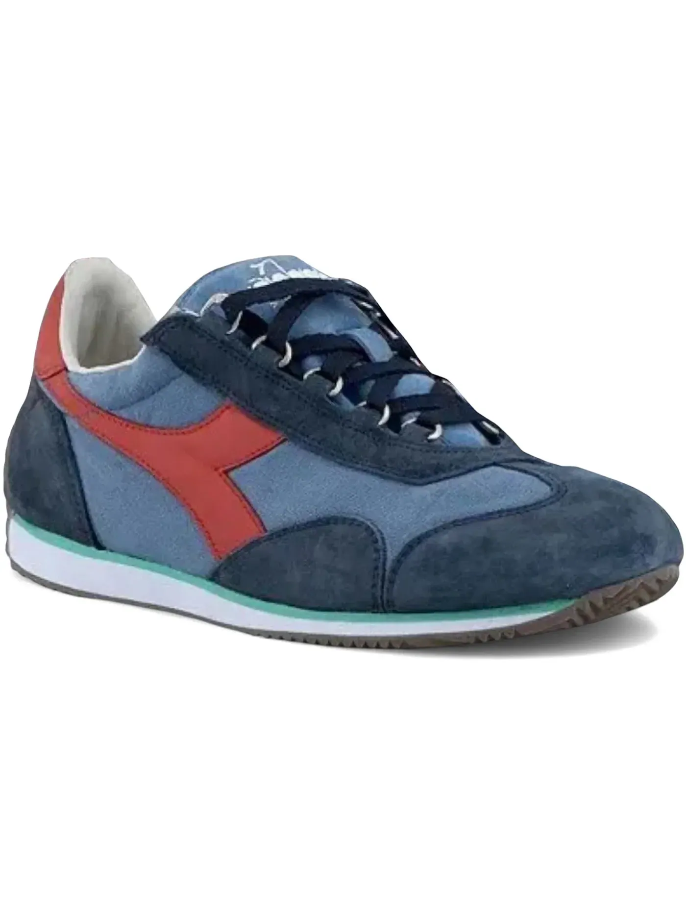 Мужские кроссовки Lifestyle Diadora Equipe Stone Wash 12 — изображение 1 из 1, оранжевый