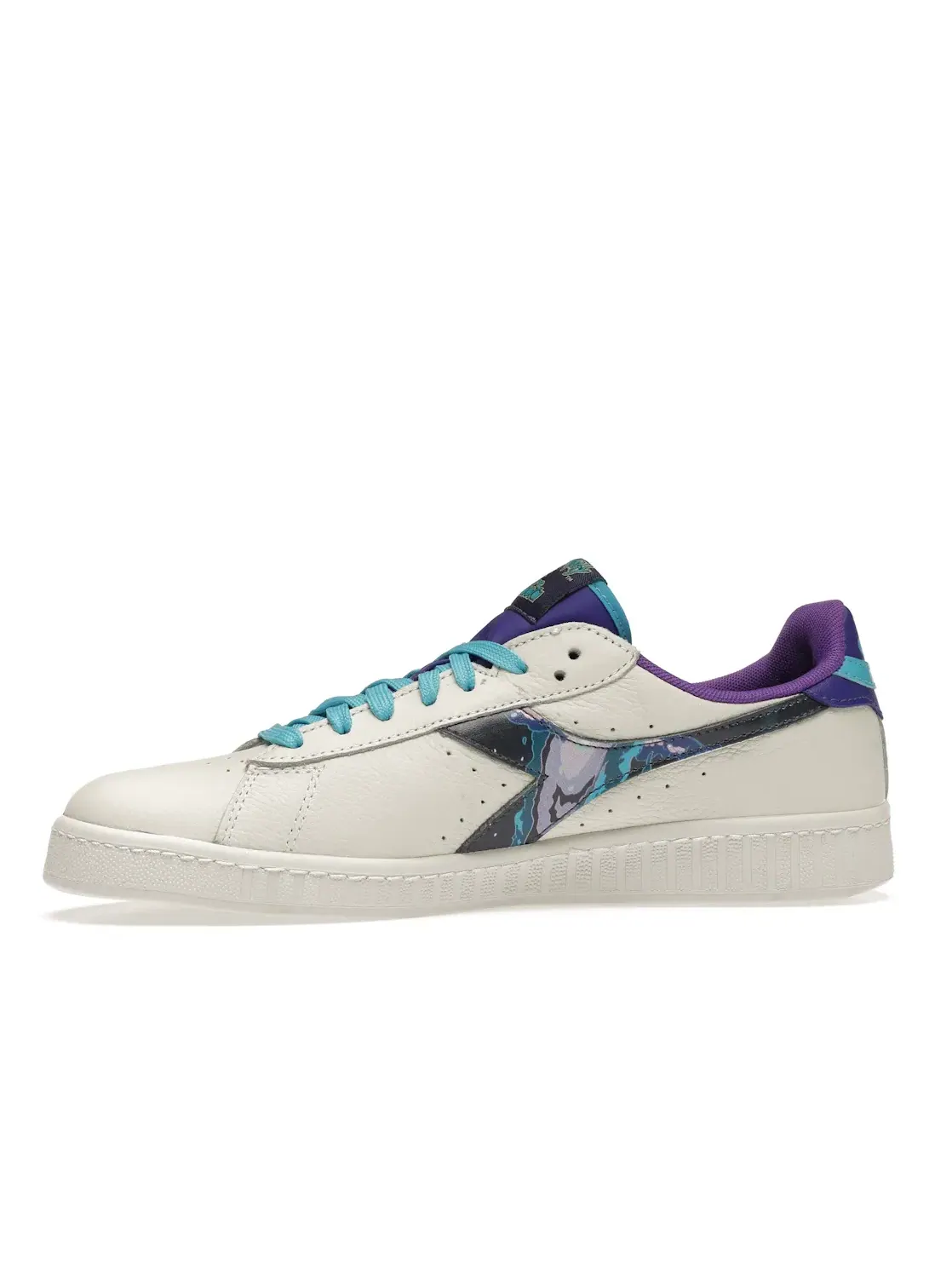 Мужские кроссовки Lifestyle Diadora Game Rick and Morty Diadora — изображение 3 из 4, белый/синий