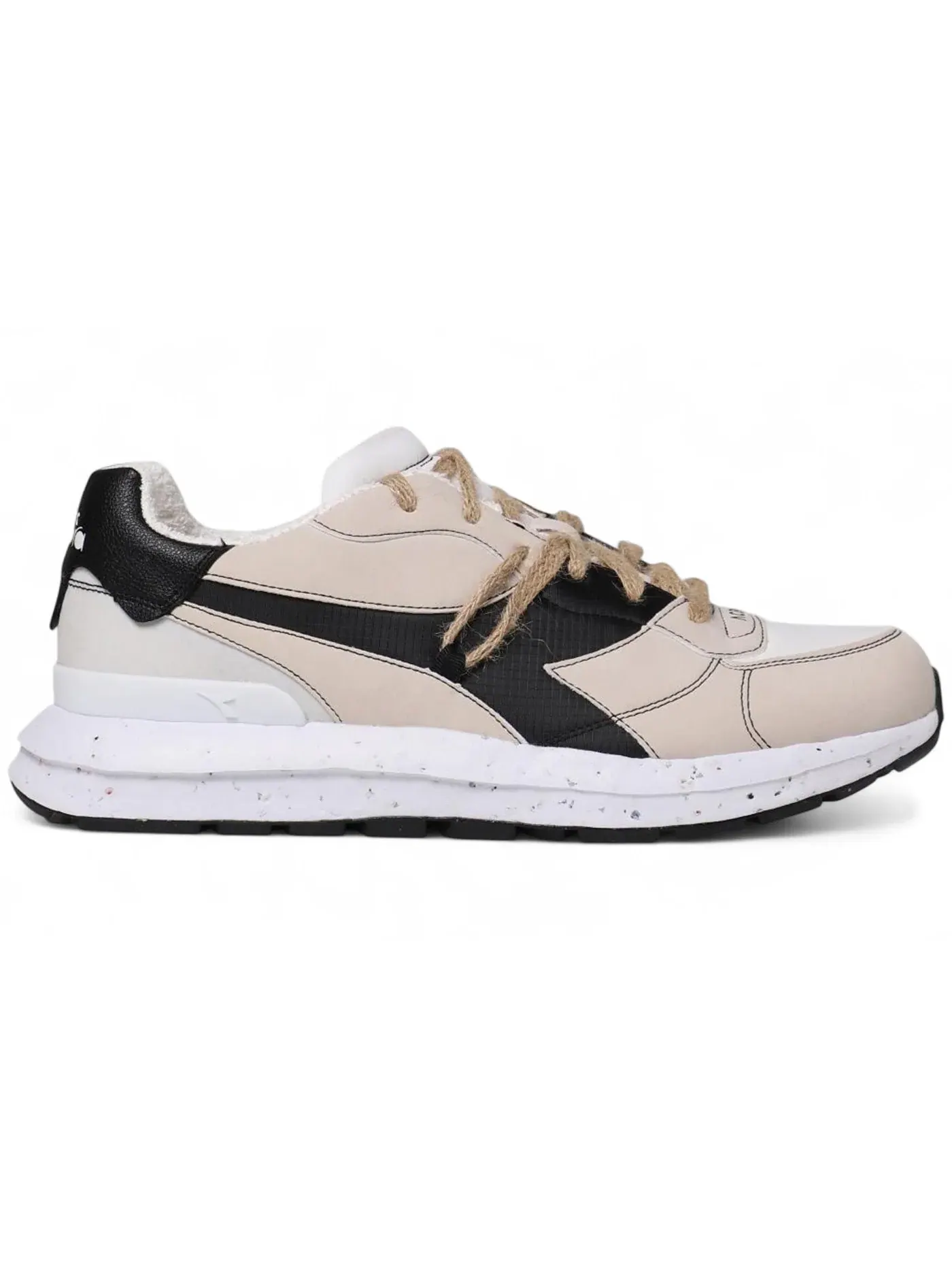 Мужские кроссовки для повседневной носки Diadora Kmaro 42 Loop — изображение 1 из 1, черный/белый