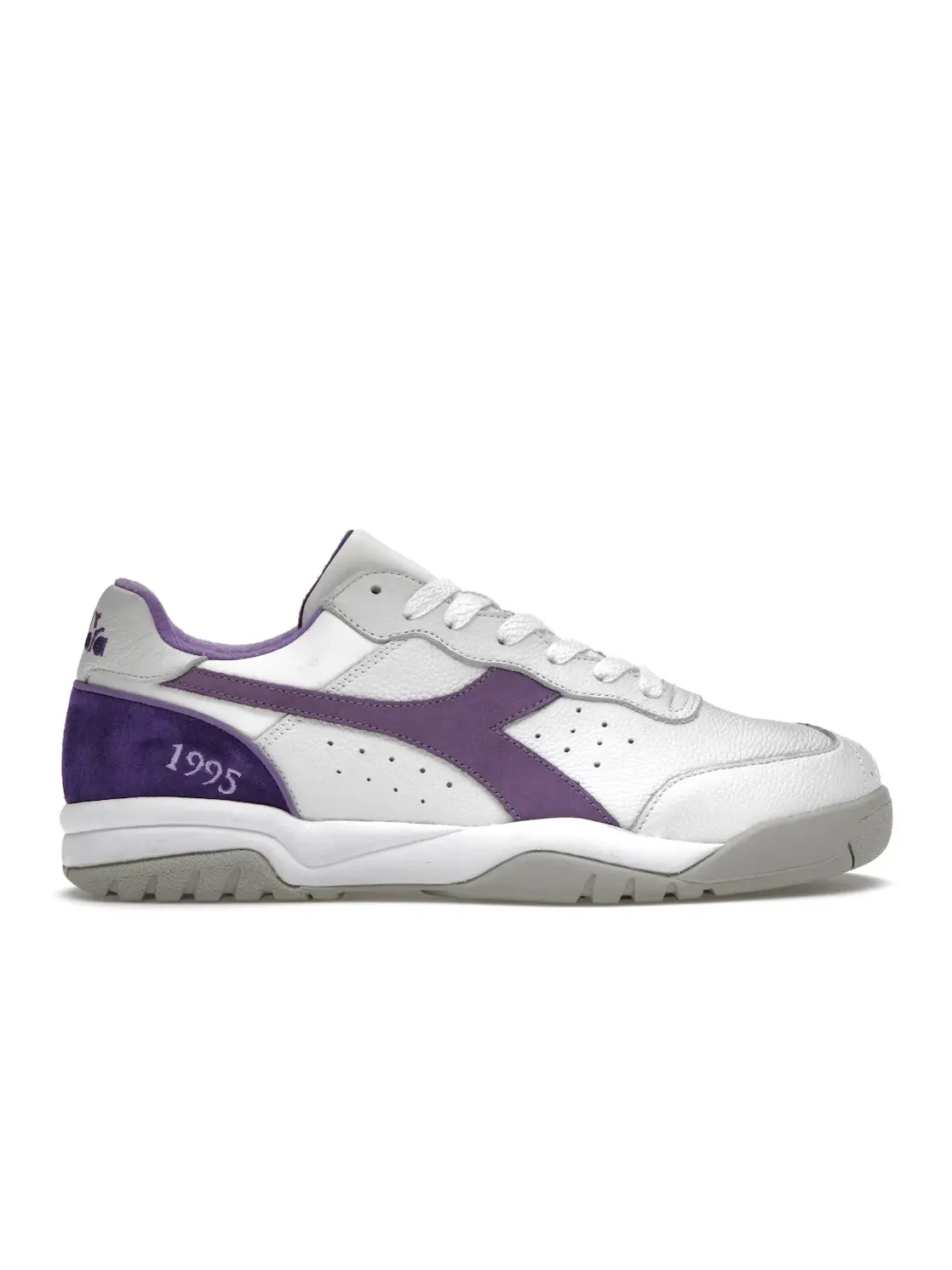 Мужские кроссовки Lifestyle Diadora Maverick — изображение 1 из 4, белый/фиолетовый