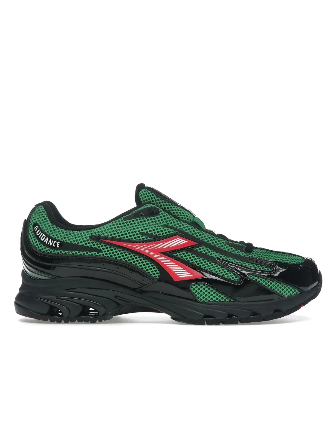 Мужские кроссовки Lifestyle Diadora Mythos 280 — изображение 1 из 4, зеленый/черный