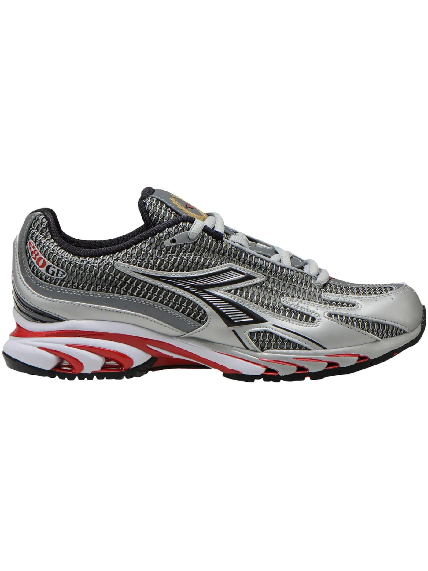 Мужские кроссовки Lifestyle Diadora Mythos 280 GB — изображение 1 из 1, серебристый/черный