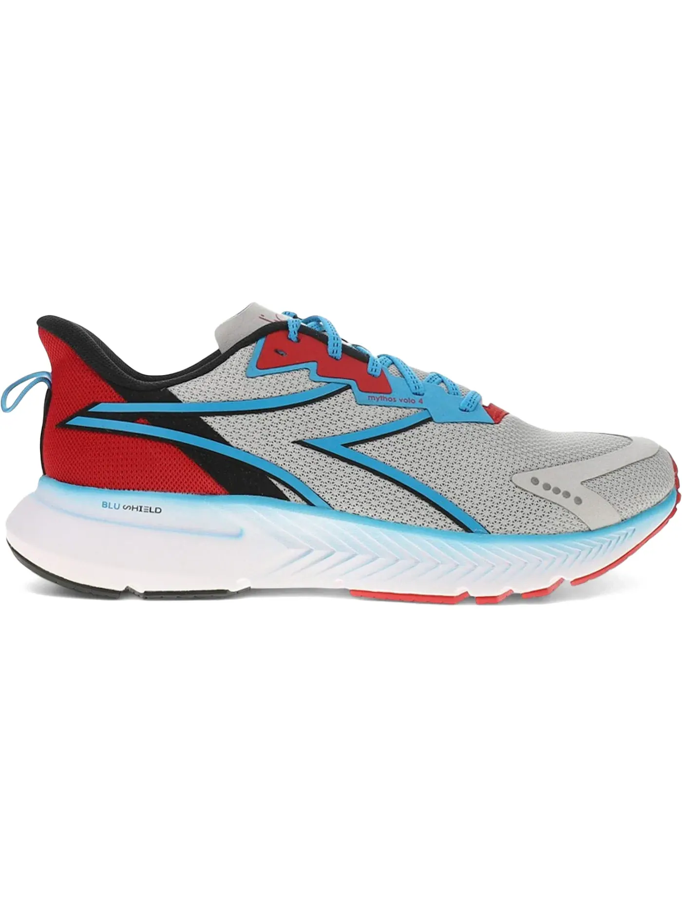 Мужские кроссовки для бега Diadora Mythos Blushield Volo 4 — изображение 1 из 1, серебристый синий