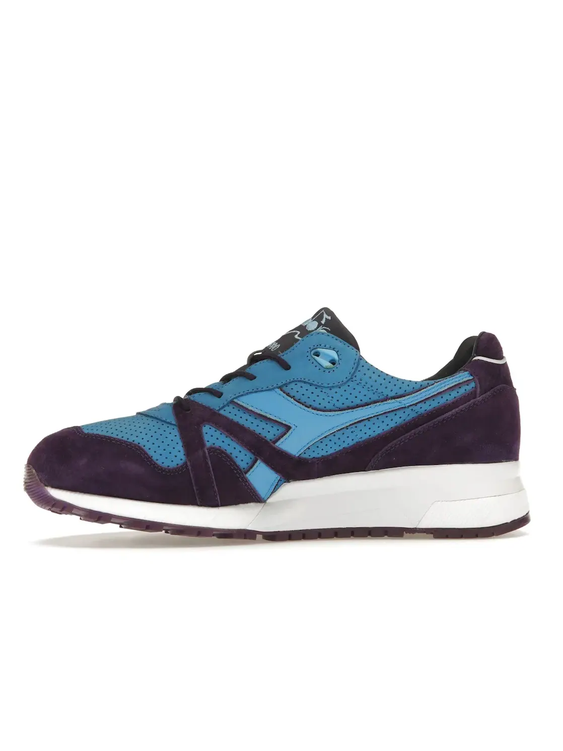 Мужские кроссовки Lifestyle Diadora N9000 Bait Skeletor — изображение 3 из 4, синий фиолетовый