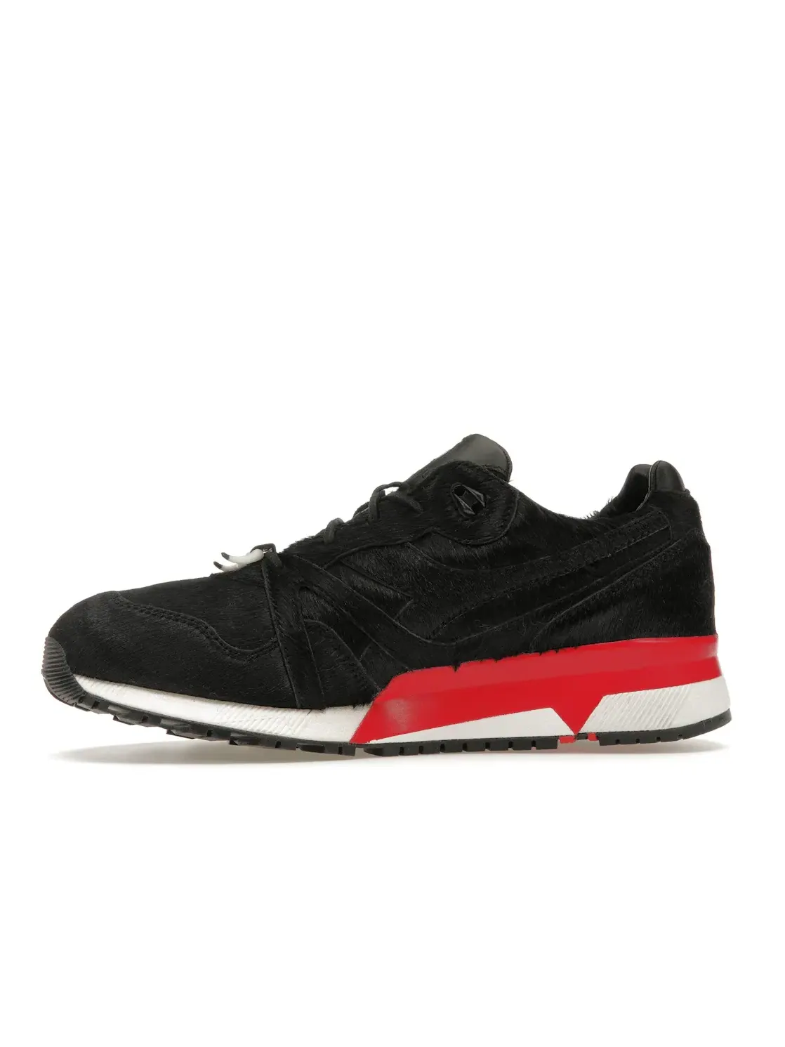 Мужские кроссовки из телячьей шерсти Diadora N9000 — изображение 3 из 4, черный/черный