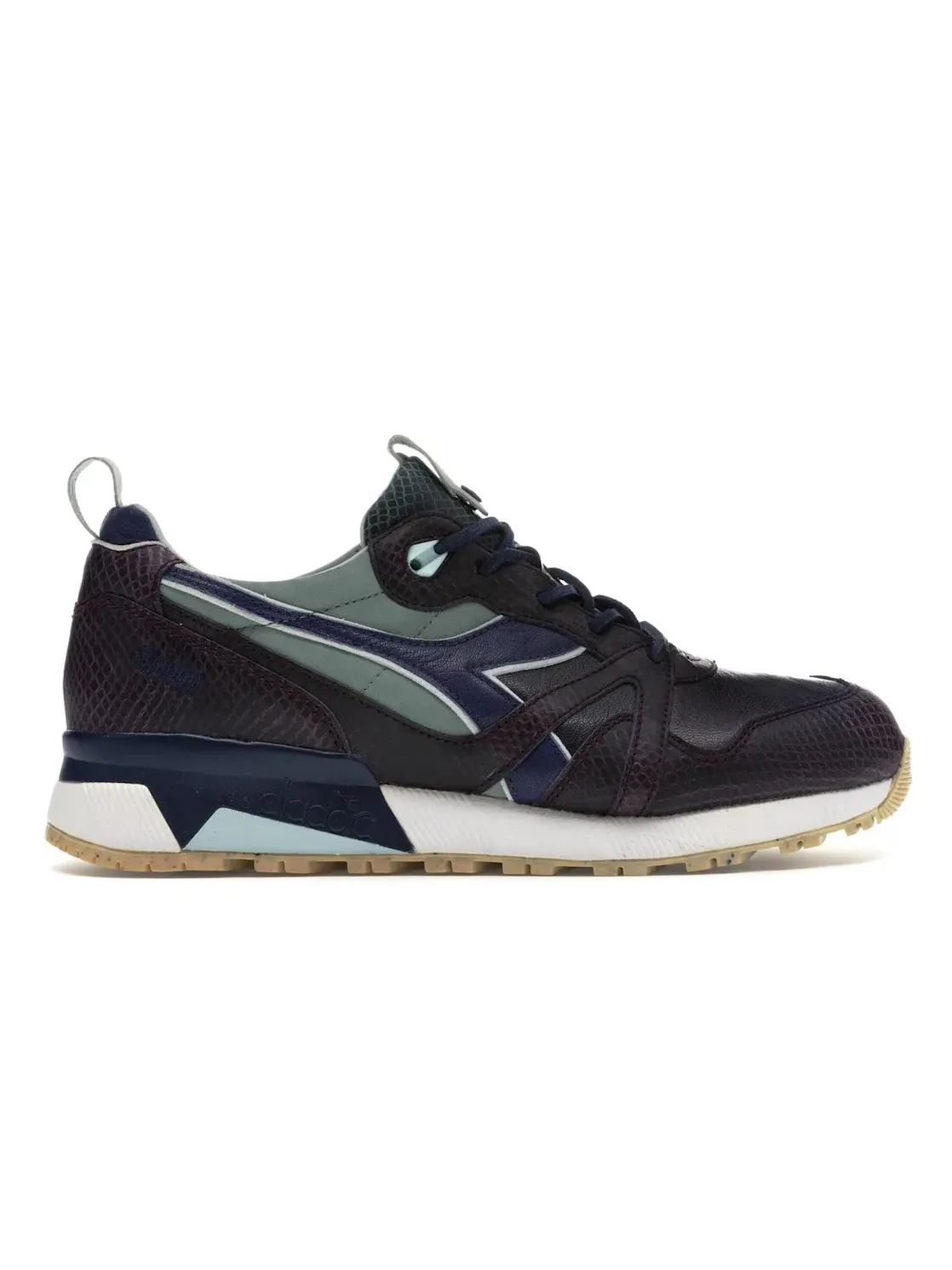 Мужские кроссовки Lifestyle Diadora N9000 — изображение 1 из 4, фиолетовый/синий-зеленый