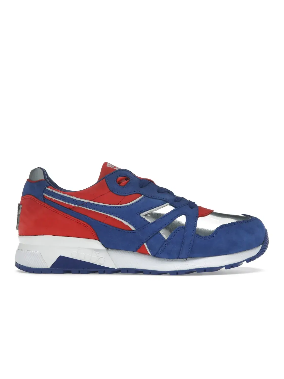 Мужские кроссовки Lifestyle N9000 Bait Transformers Optimus Prime Diadora — изображение 1 из 4, красный-серебристый