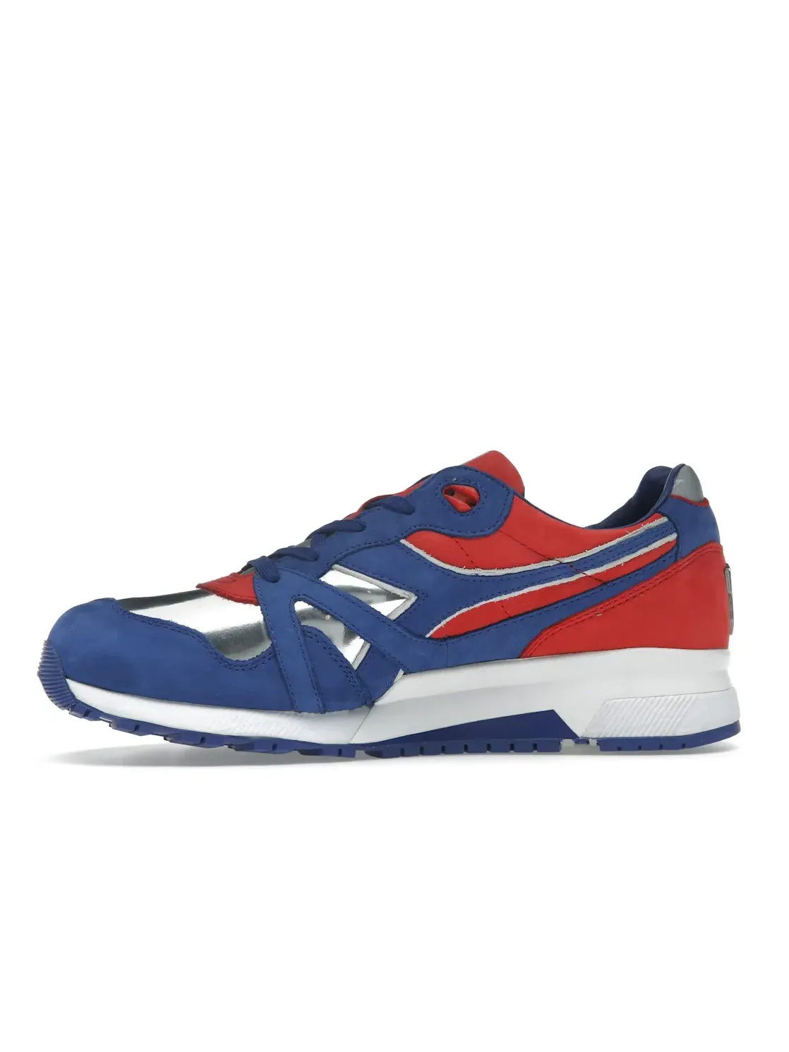 Мужские кроссовки Lifestyle N9000 Bait Transformers Optimus Prime Diadora — изображение 3 из 4, красный-серебристый