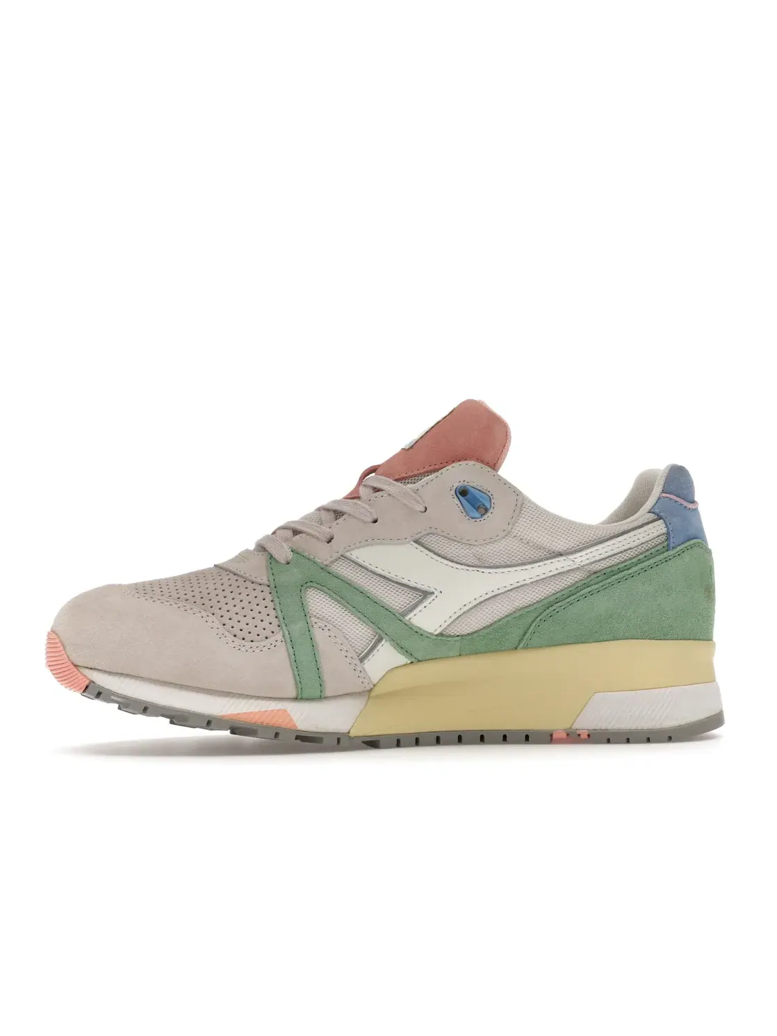 Мужские кроссовки с принтом Diadora N9000 Concepts Lira — изображение 3 из 4, серый/белый-зеленый