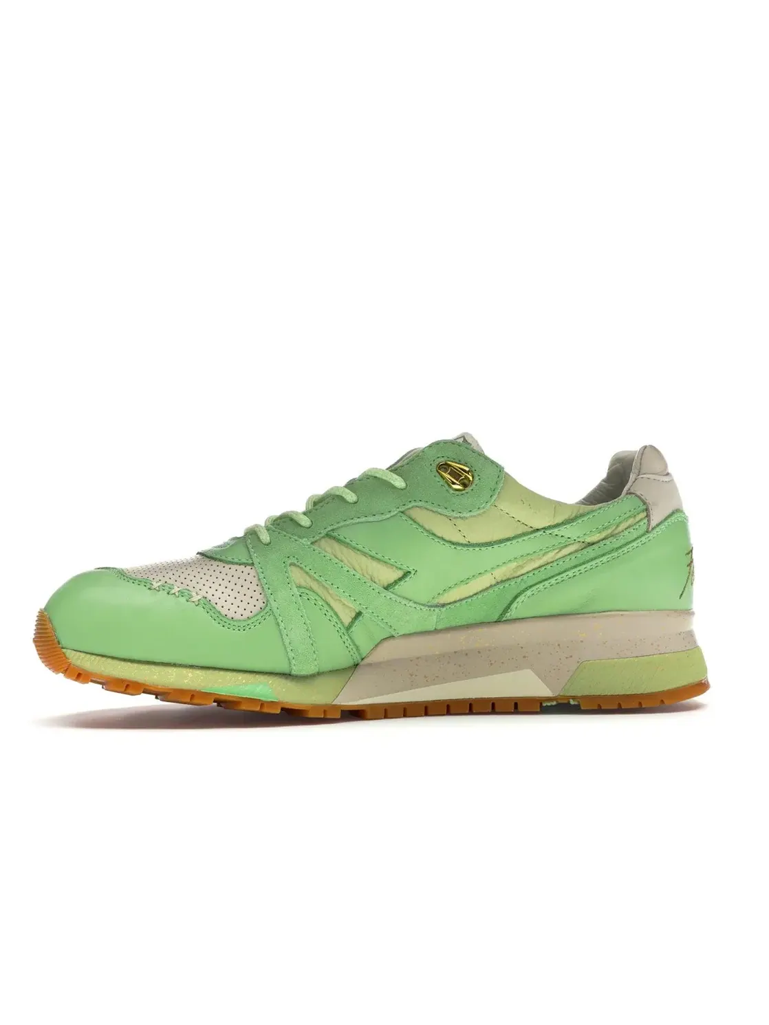 Мужские кроссовки Lifestyle Diadora N9000 Feature Pistachio — изображение 3 из 4, зеленый