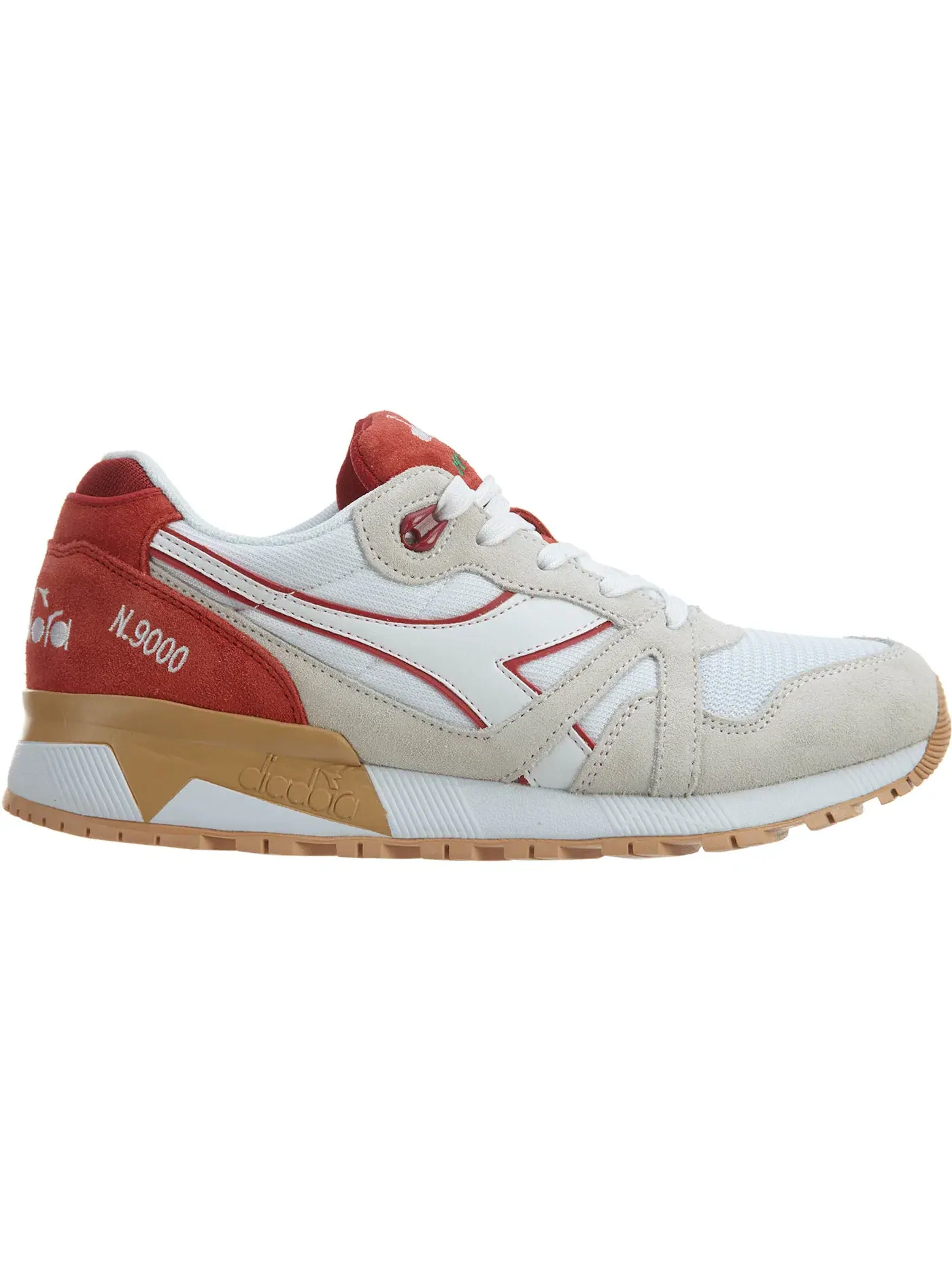 Мужские кроссовки для повседневной носки Diadora N9000 Iii Diadora — изображение 1 из 1, белый красный