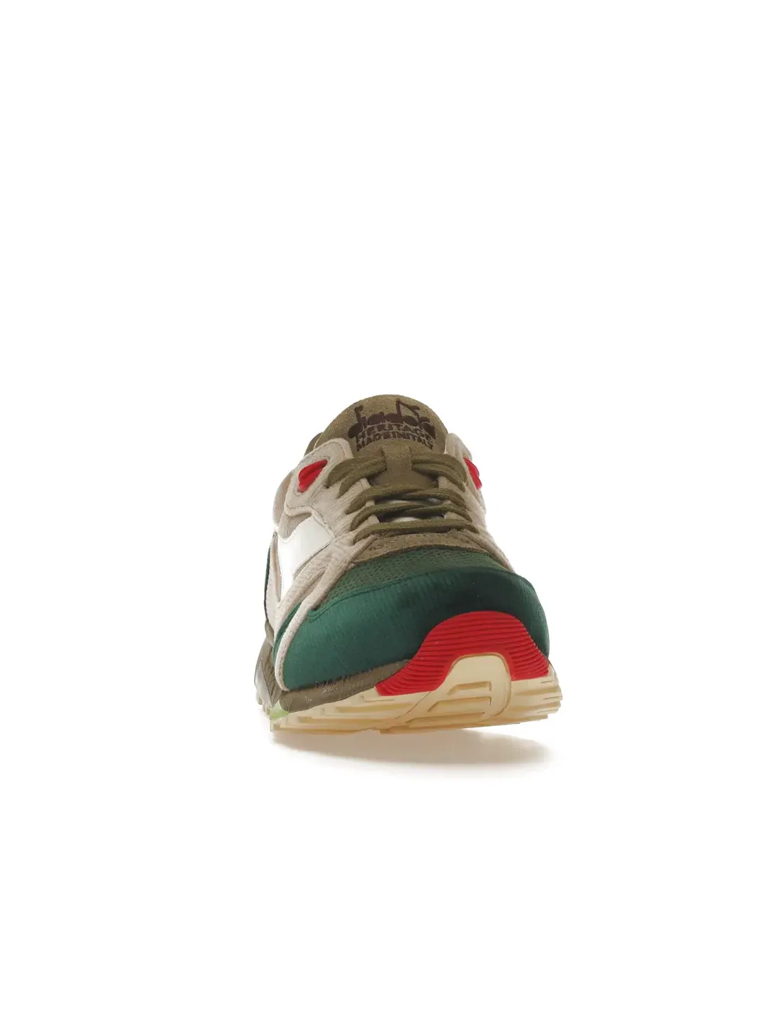Унисекс кроссовки Lifestyle Diadora N9000 — изображение 2 из 4, кремовый/зеленый