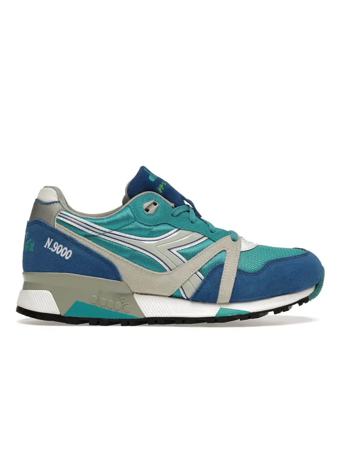Мужские кроссовки Lifestyle Diadora N9000 OG — изображение 1 из 4, зеленый белый