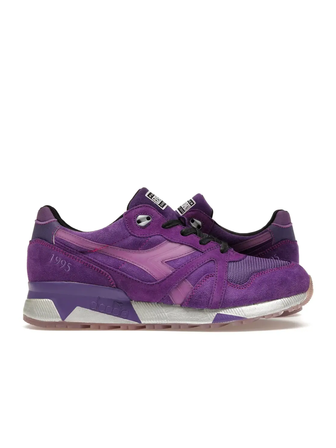 Мужские кроссовки лимитированной серии с принтом Diadora N9000 Packer Shoes x Raekwon Purple Tape — изображение 1 из 4