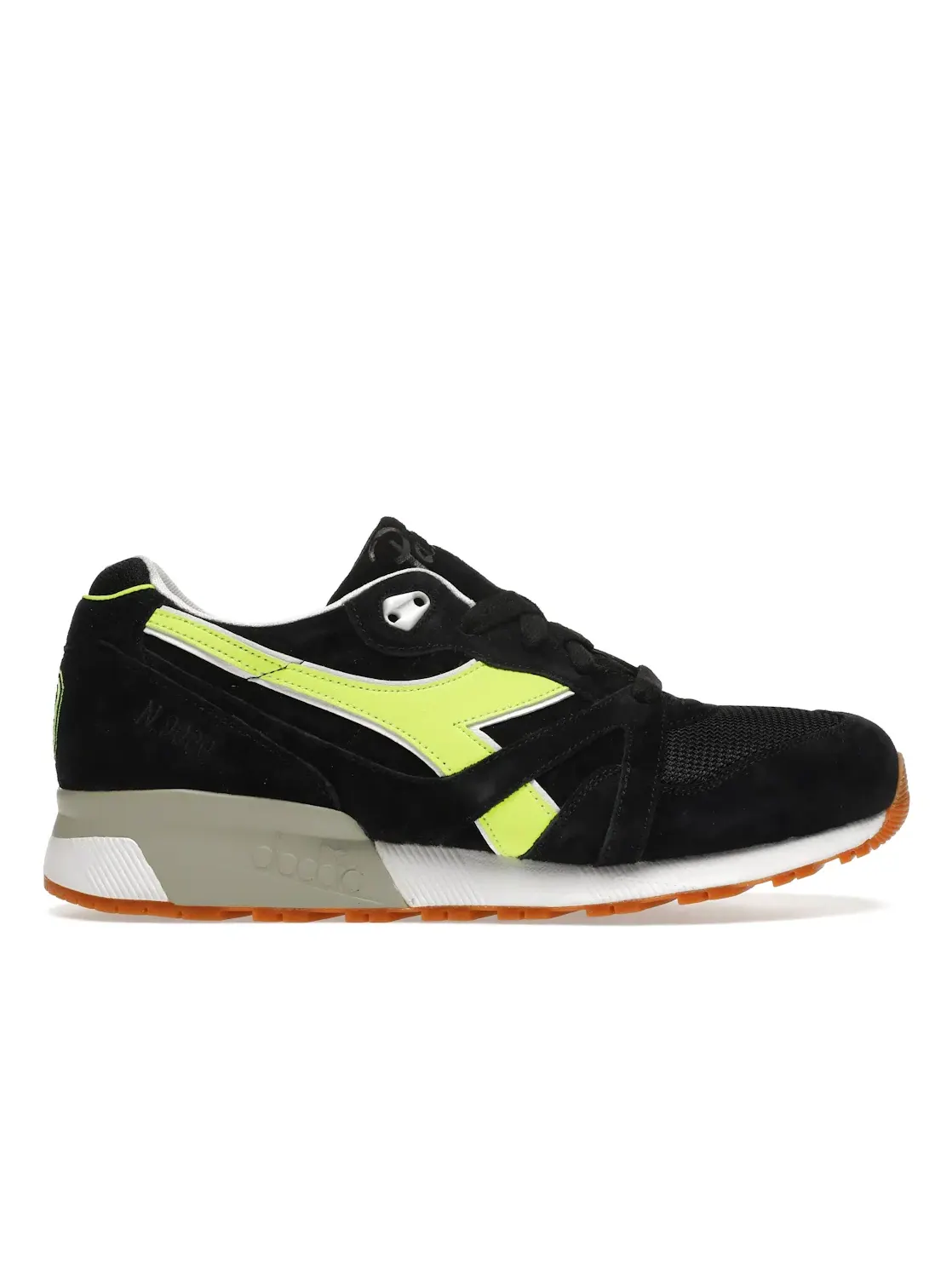 Мужские кроссовки Lifestyle Diadora N9000 Patta Game On — изображение 1 из 4, черный/желтый/белый